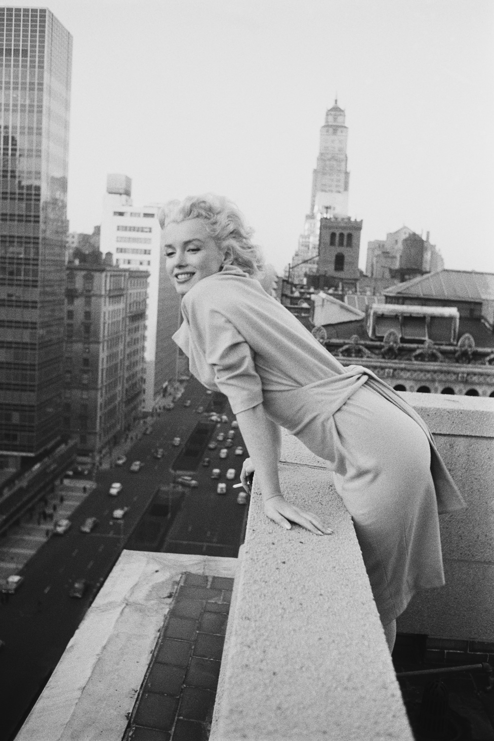 queence Acrylglasbild »America«, Schwarz-Weiß-Frau-Stars, Marilyn Monroe, Fine Art-Print in Galeriequalität