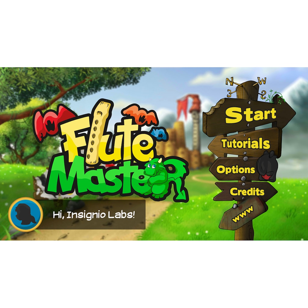 Voggenreiter Blockflöte »Flute Master (App) mit Holz-Kunststoff-Blockflöte«