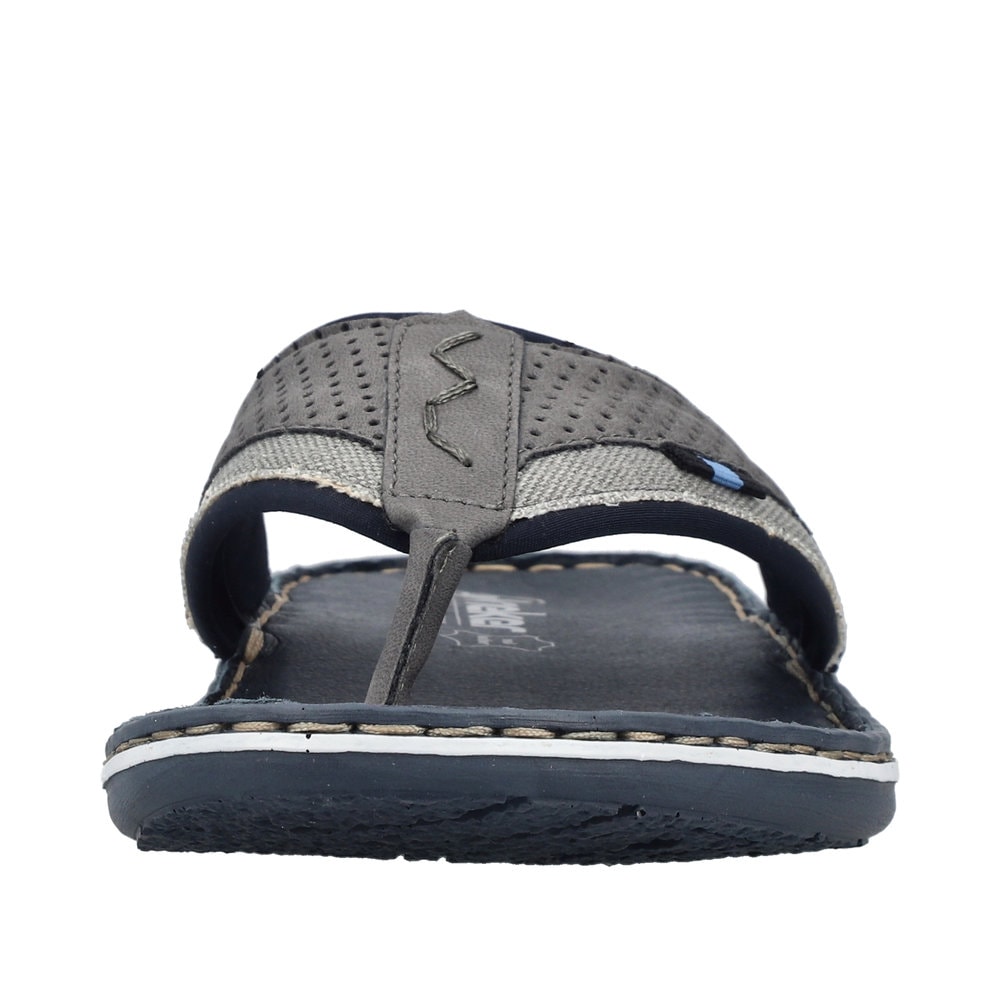 Rieker Zehentrenner  Sommerschuh, Strandschuh mit weicher Leder-Innensohle