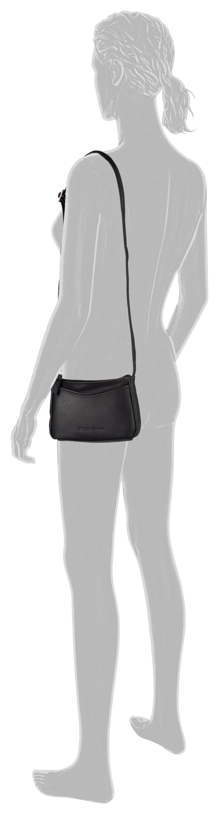 TOM TAILOR Denim Umhängetasche "Cilia" lässige Handtasche für die Party aus günstig online kaufen