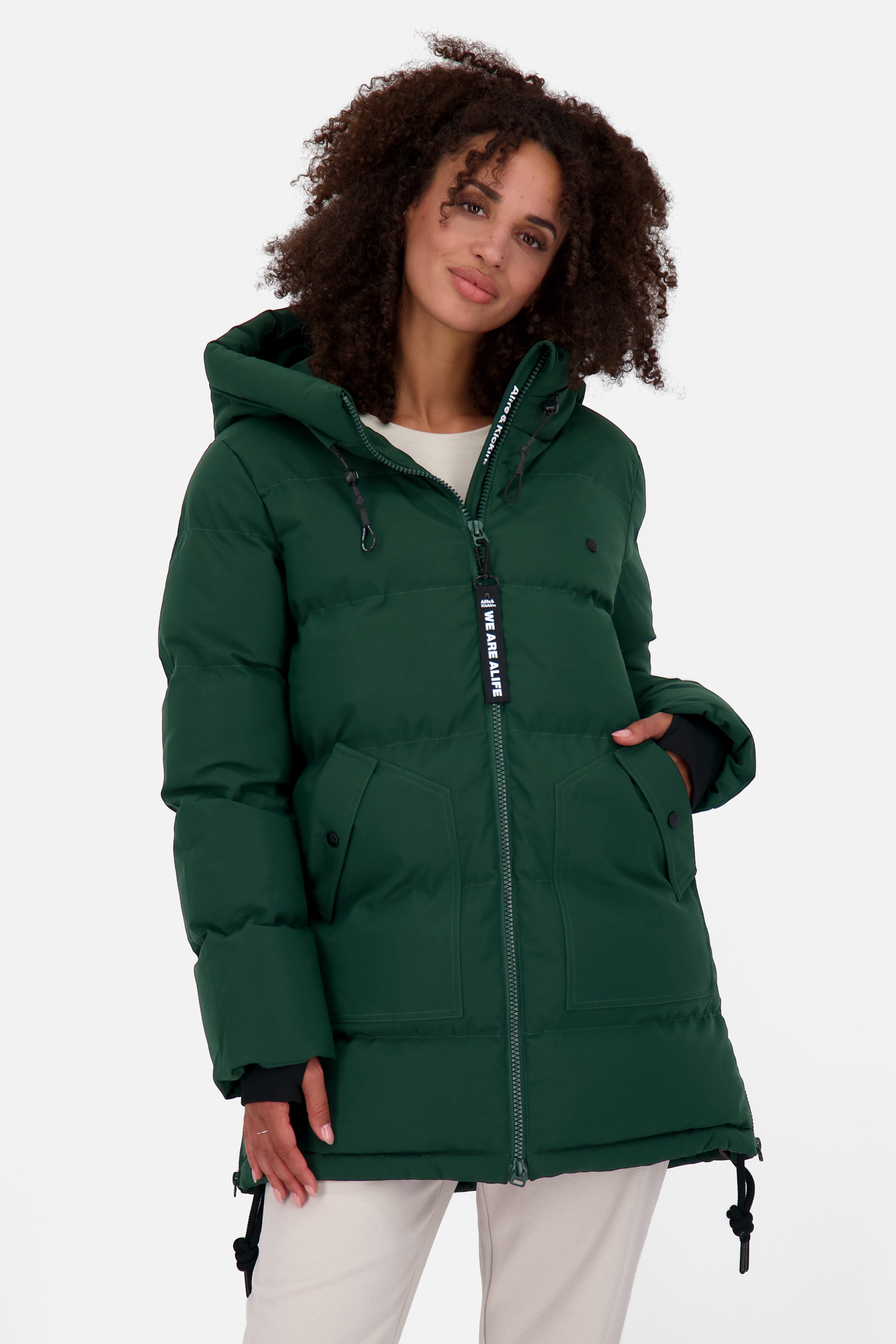 Alife & Kickin Winterjacke "Damen CathyAK A" günstig online kaufen