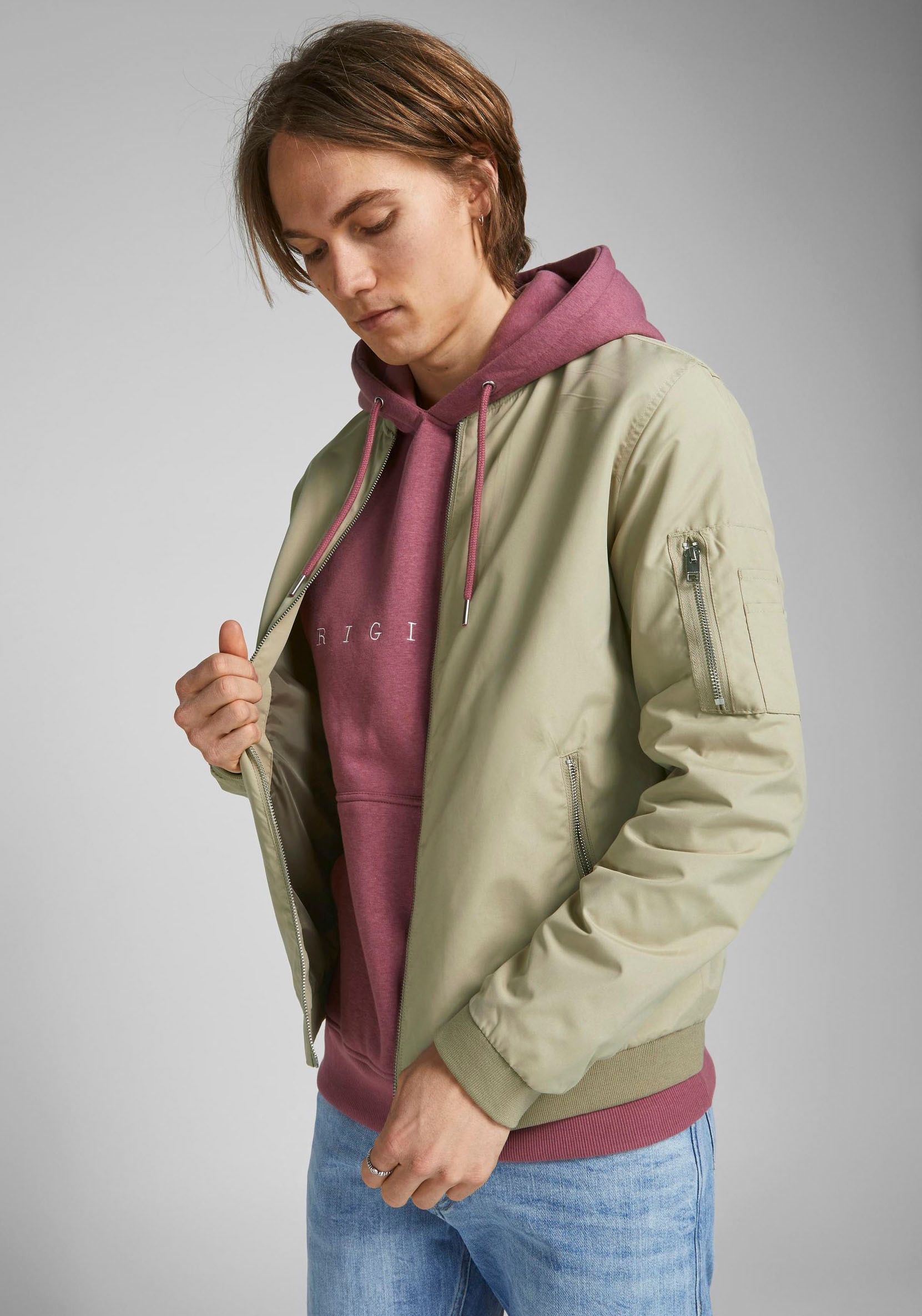 Jack & Jones Bomberjacke »JJERUSH«