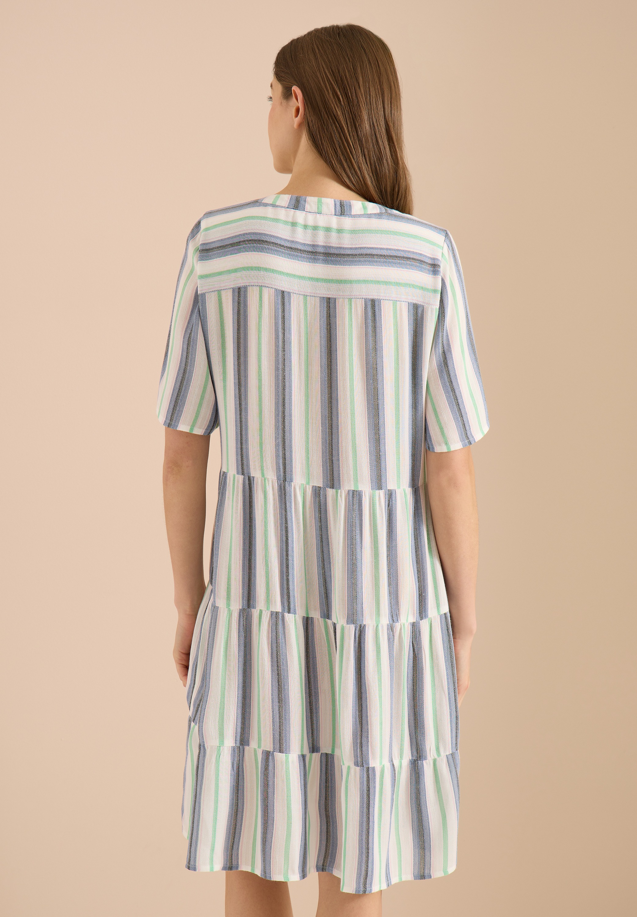 Cecil Sommerkleid Ohne Taschen im Streifendesign