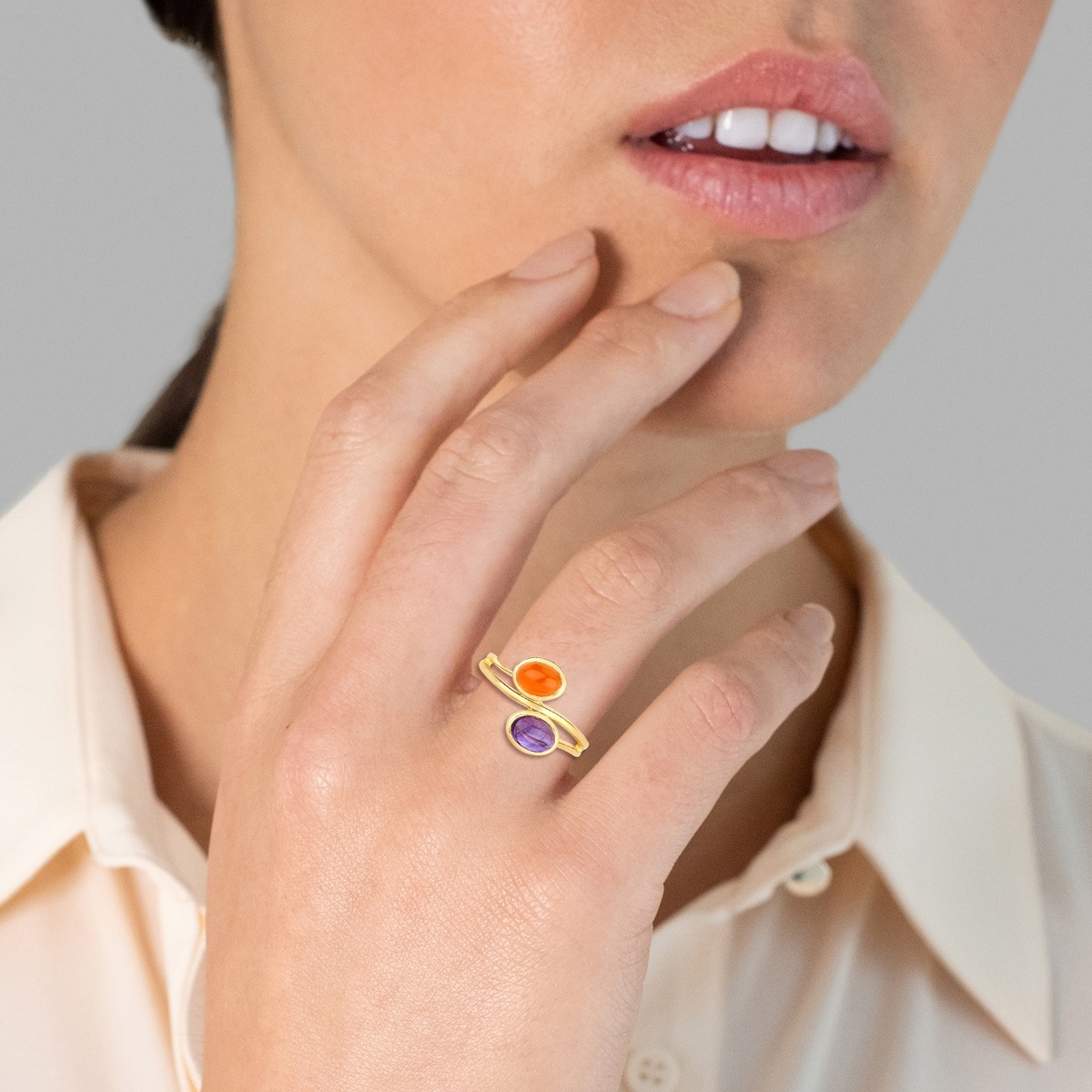 Rafaela Donata Fingerring »K707« aus Sterling Silber