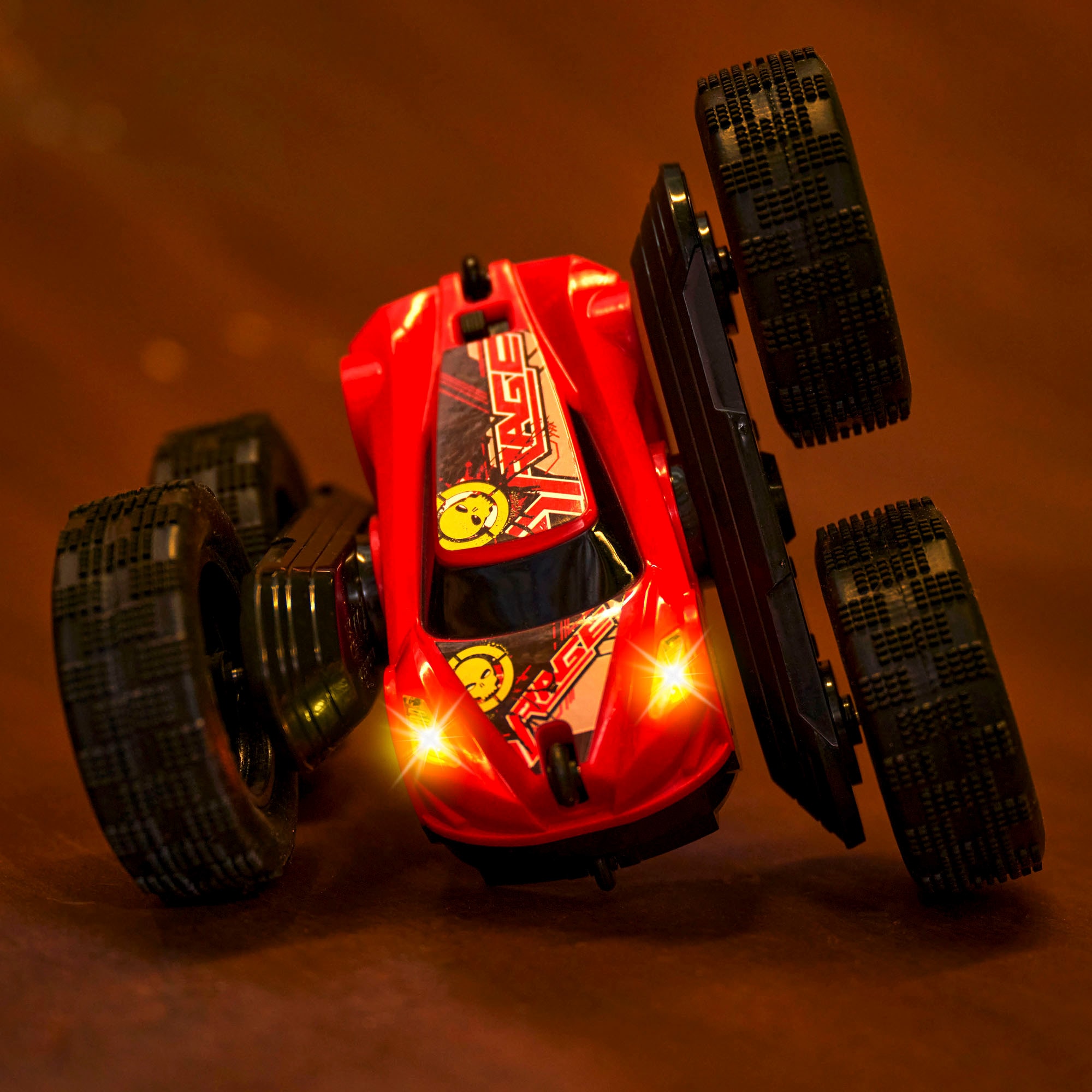 Vcedas RC-Auto-Feuerlöscher-Simulationsdesign, Lebendiges, Leichtes Mini- Feuerlöscher-Spielzeug, RC-Auto-Zubehör (Rot): : Spielzeug