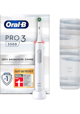 Oral B Elektrische Zahnbürste »3 3500«, 1 St. Aufsteckbürsten, 3 Putzmodi kaufen