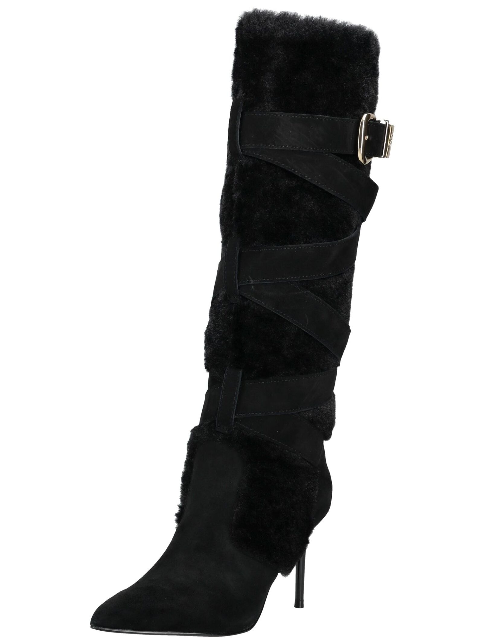 STEVE MADDEN High-Heel-Stiefel "STEVE MADDEN Stiefel Leder/Textil" günstig online kaufen