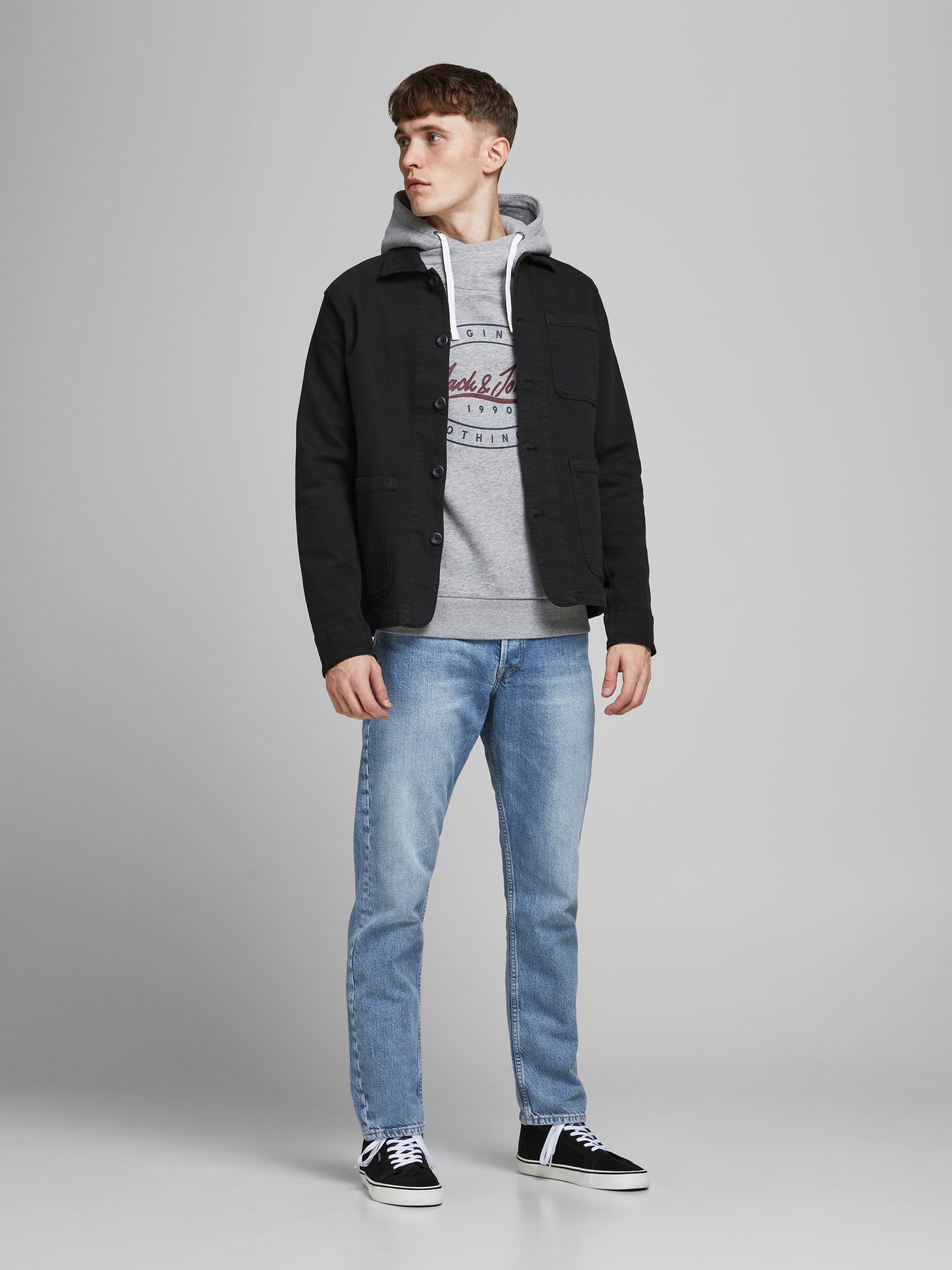 Jack & Jones PlusSize Loose-fit-Jeans »JJICHRIS JJORIGNIAL MF 912 NOOS PLS«