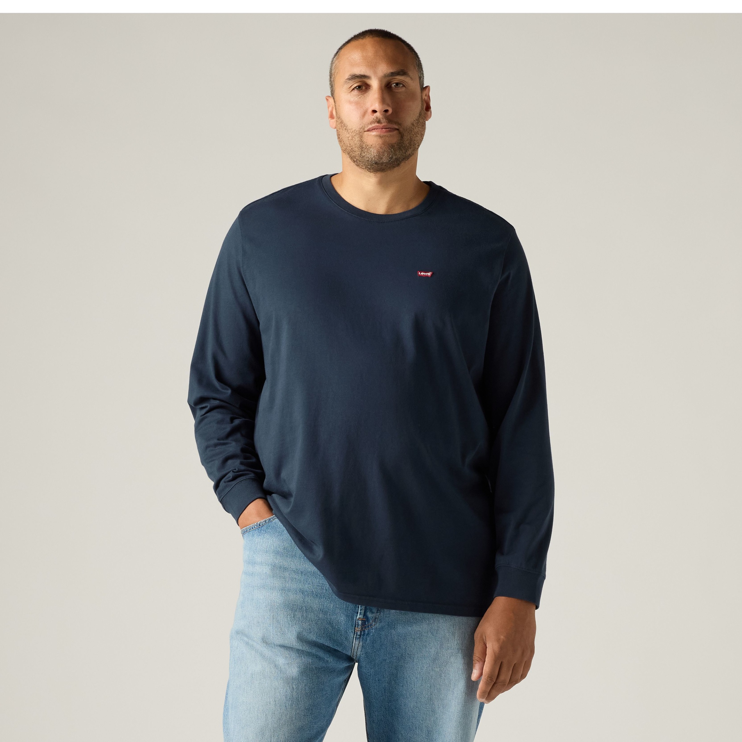 Levi's® Plus Langarmshirt »LSE_BIG LS ORIGINAL HM TEE«