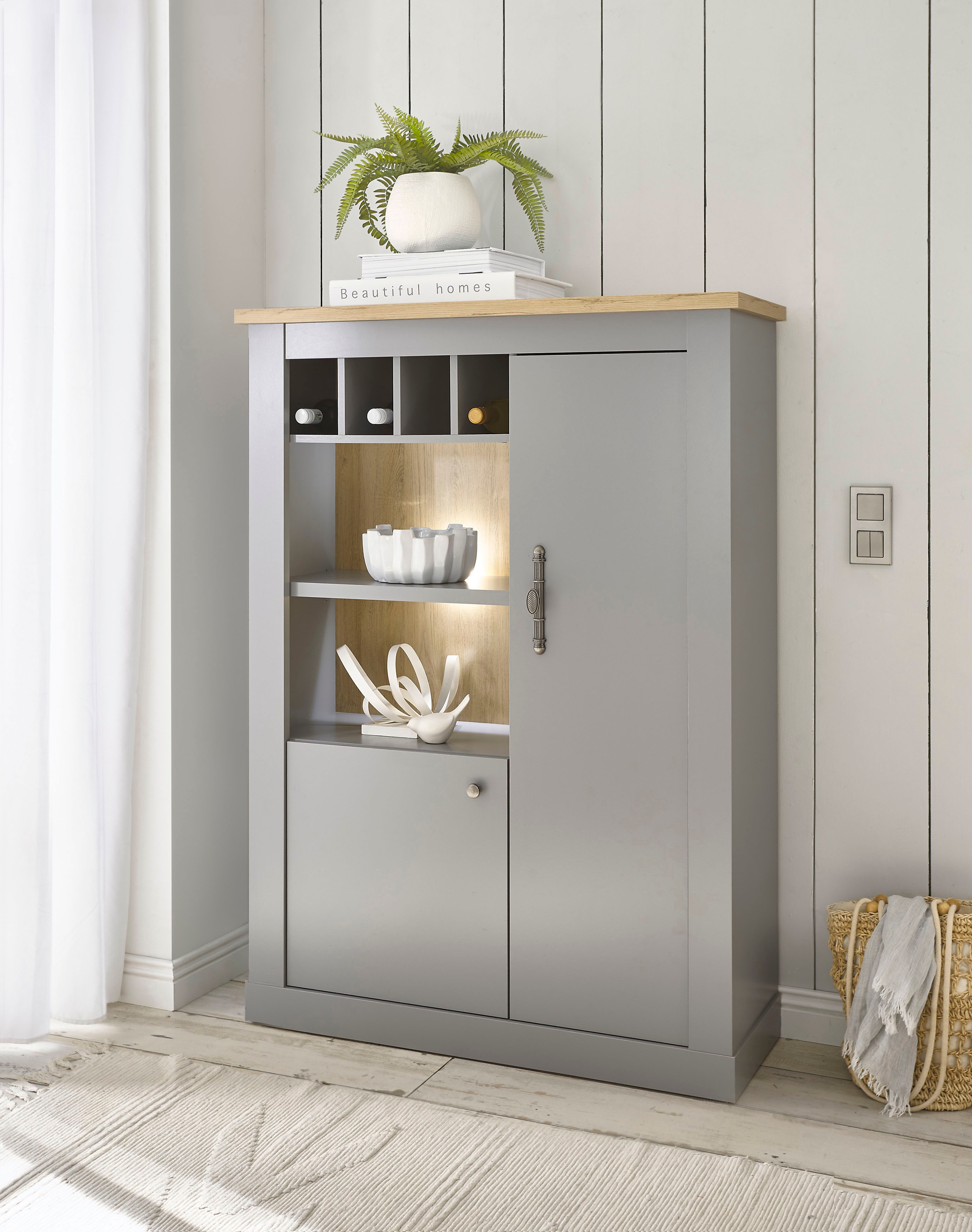 Home affaire Mehrzweckschrank "CHAMBORD", Breite ca. 103 cm günstig online kaufen