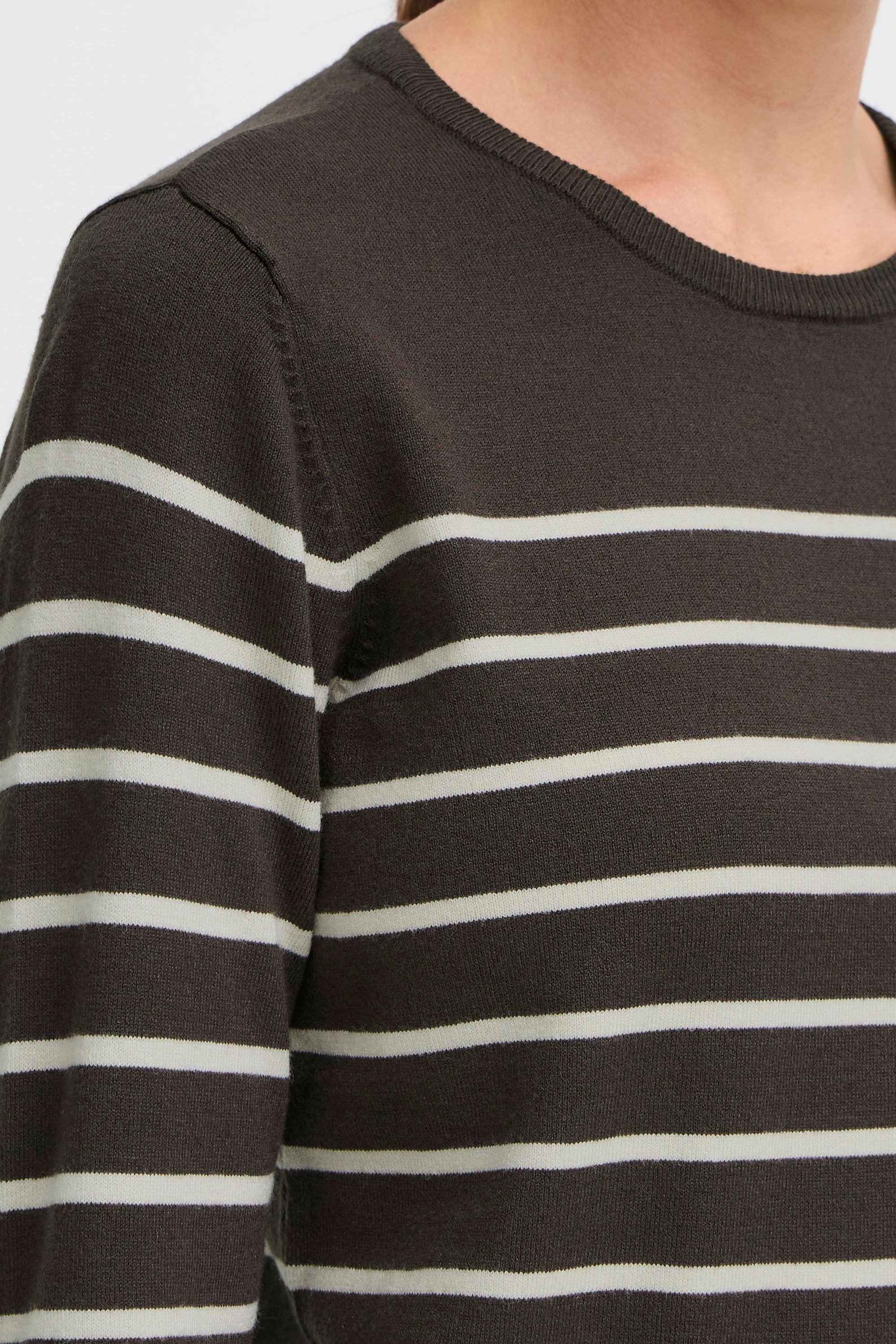 OXMO Strickfleece-Pullover »Strickpullover OXFKEANA«