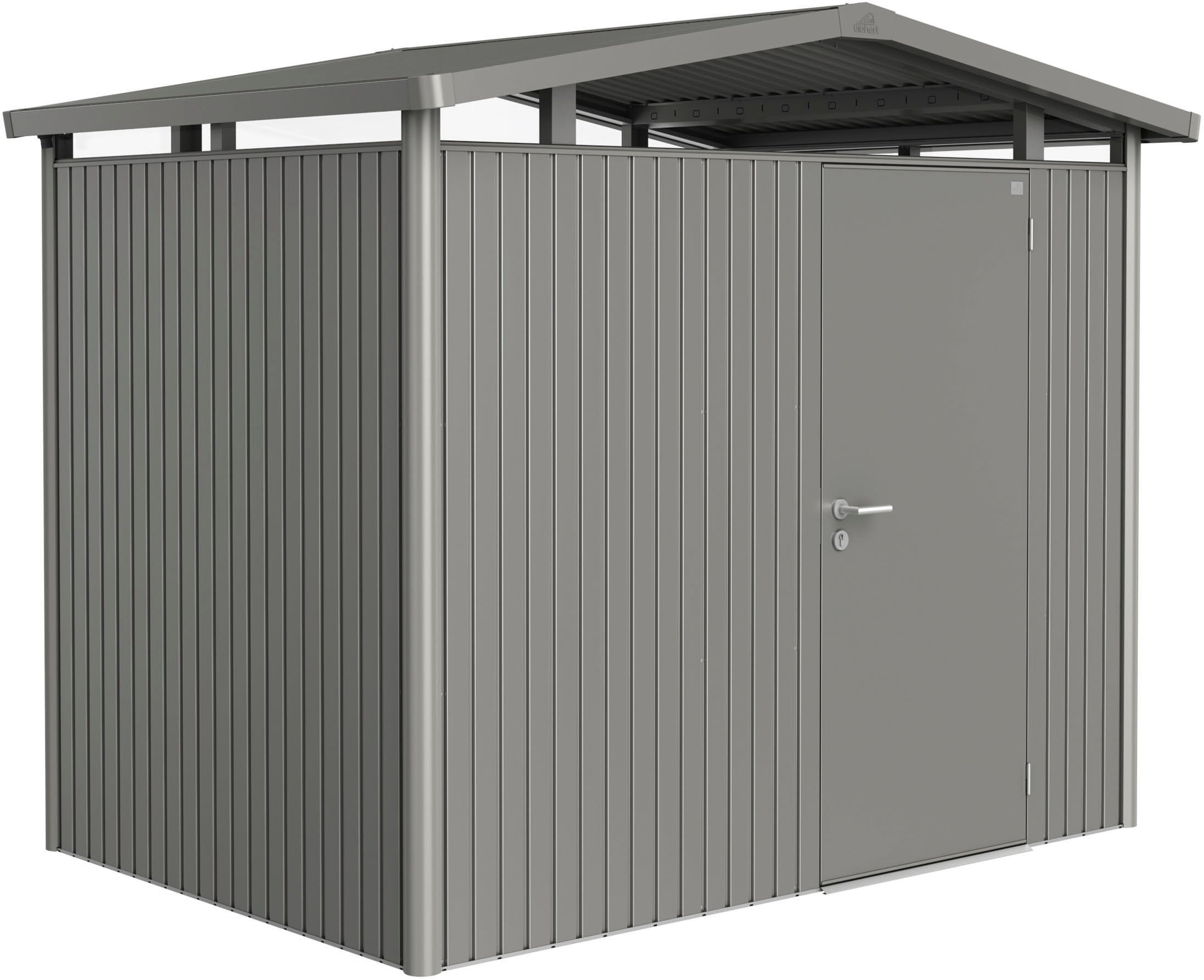 Biohort Gerätehaus "PANORAMA Gr. P2 quarzgrau-metallic mit Standardtür" aus günstig online kaufen