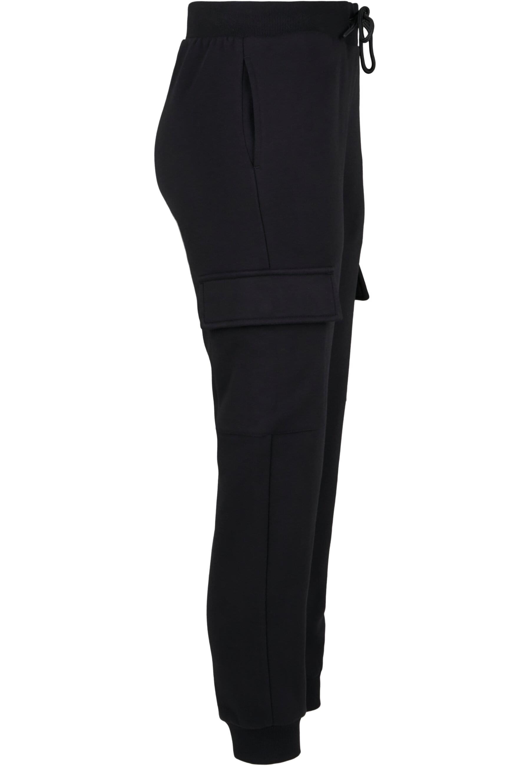 URBAN CLASSICS Stoffhose »Urban Classics Damen Ladies Cargo Sweat Pants«, (1 tlg.)