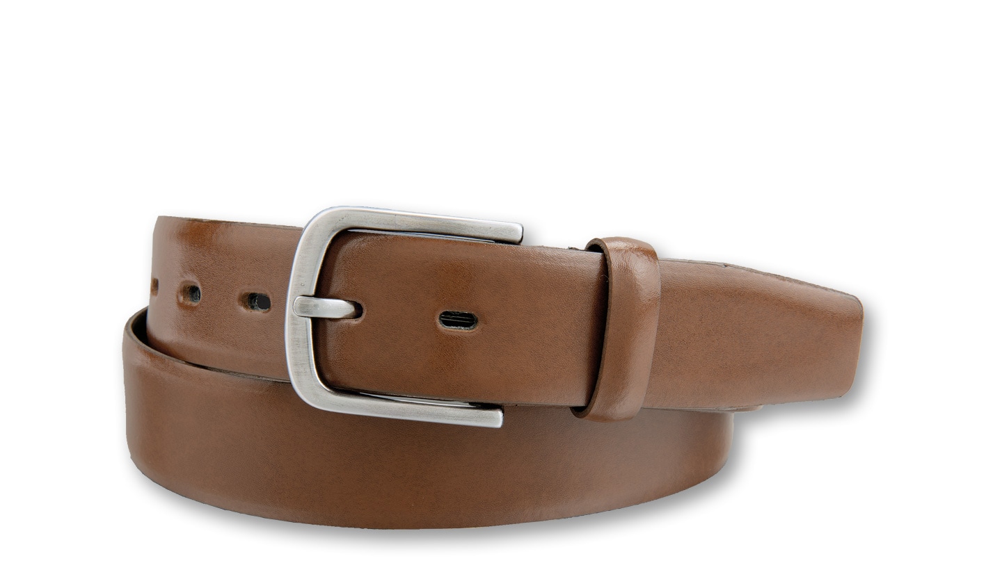 BERND GÖTZ Ledergürtel »Ledergürtel in edlem Look mit komfortabel gerundeten Kanten«
