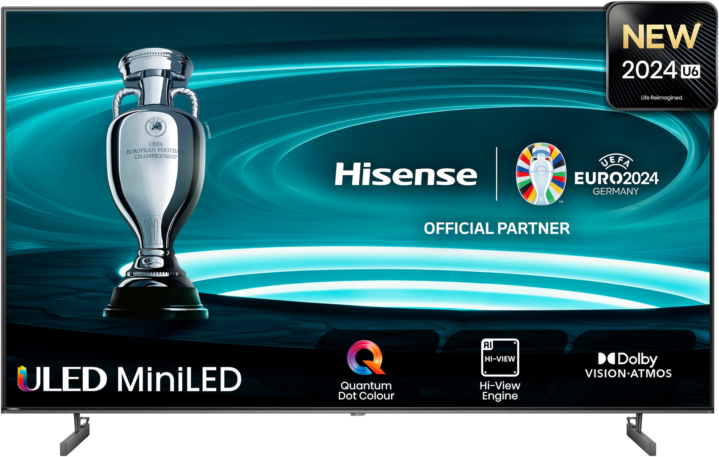 Hisense Mini-LED-Fernseher »65U6NQ« 4K Ultra H...