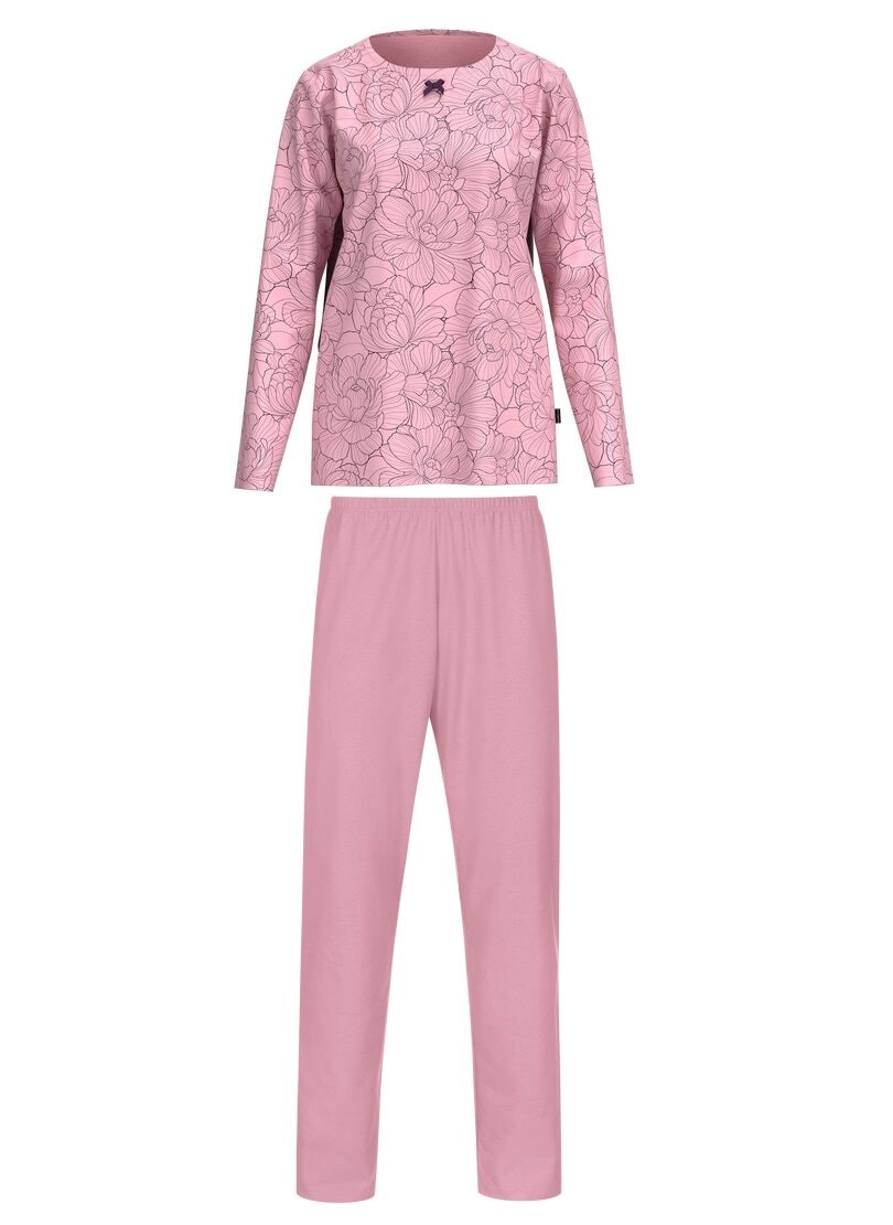 Trigema Schlafanzug »TRIGEMA Pyjama mit floralem Allover-Print« 1