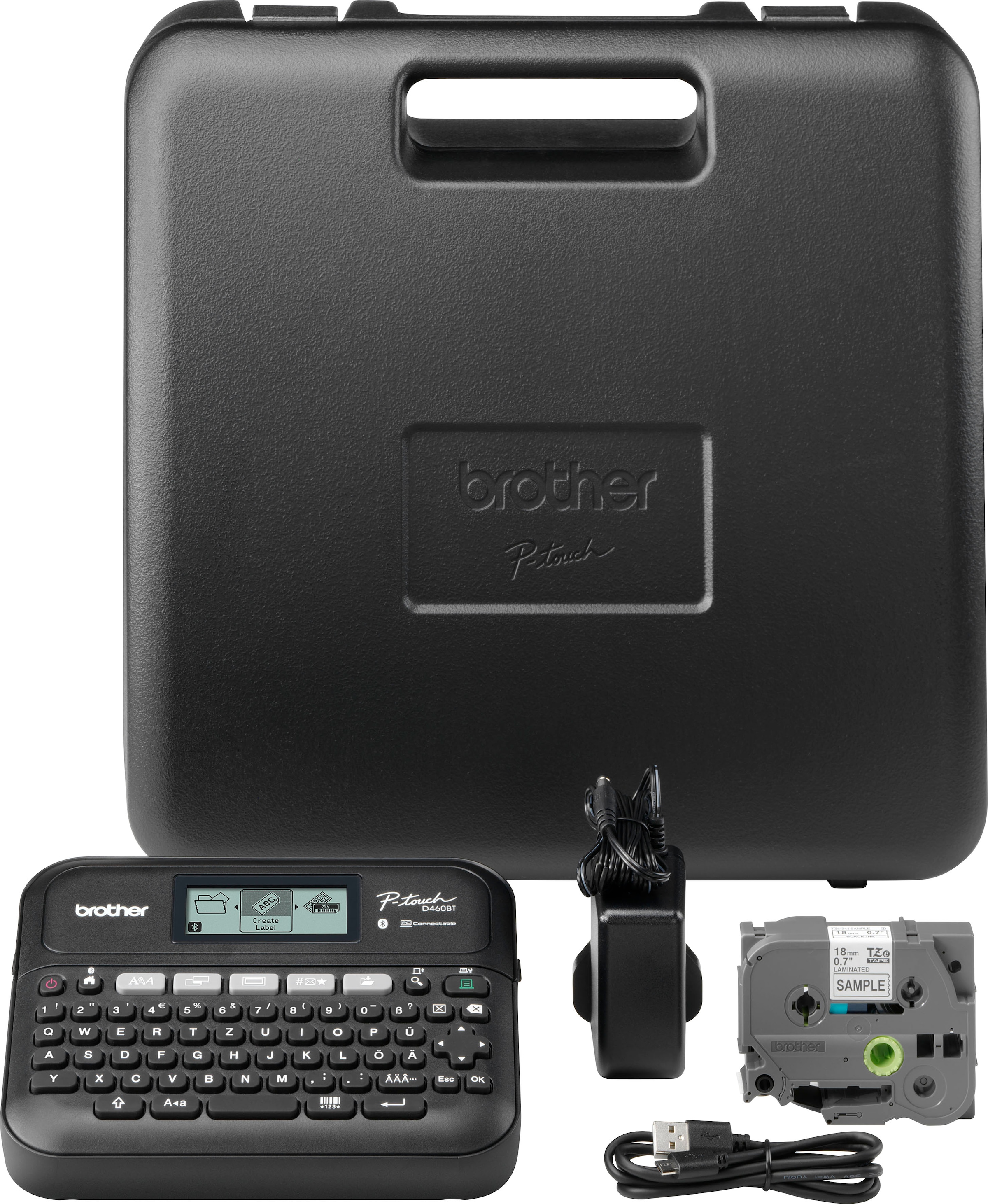 Brother Beschriftungsgerät »P-Touch D460BTVP«