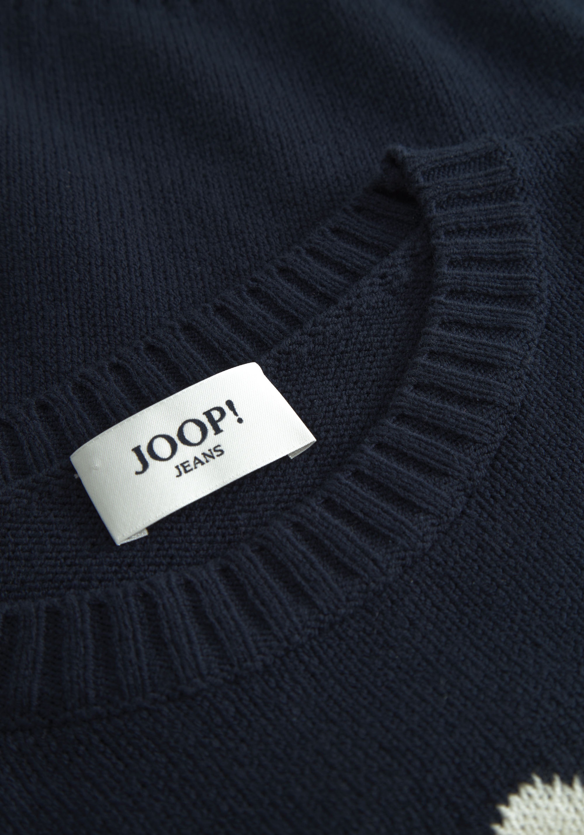 Joop Jeans Rundhalspullover »Kali«, mit Logoschriftzug