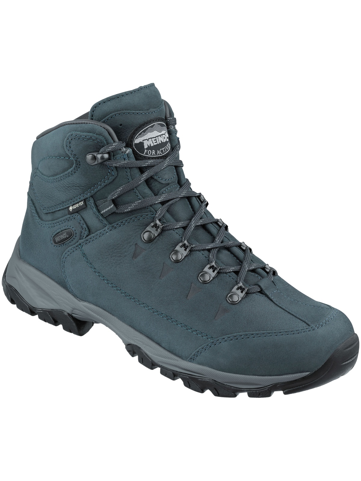 Meindl Wanderschuh "Ohio 2 GORE-TEX" Robustes Nubukleder, wasserdicht, rutschfestes Profil & EVA-Dämpfung