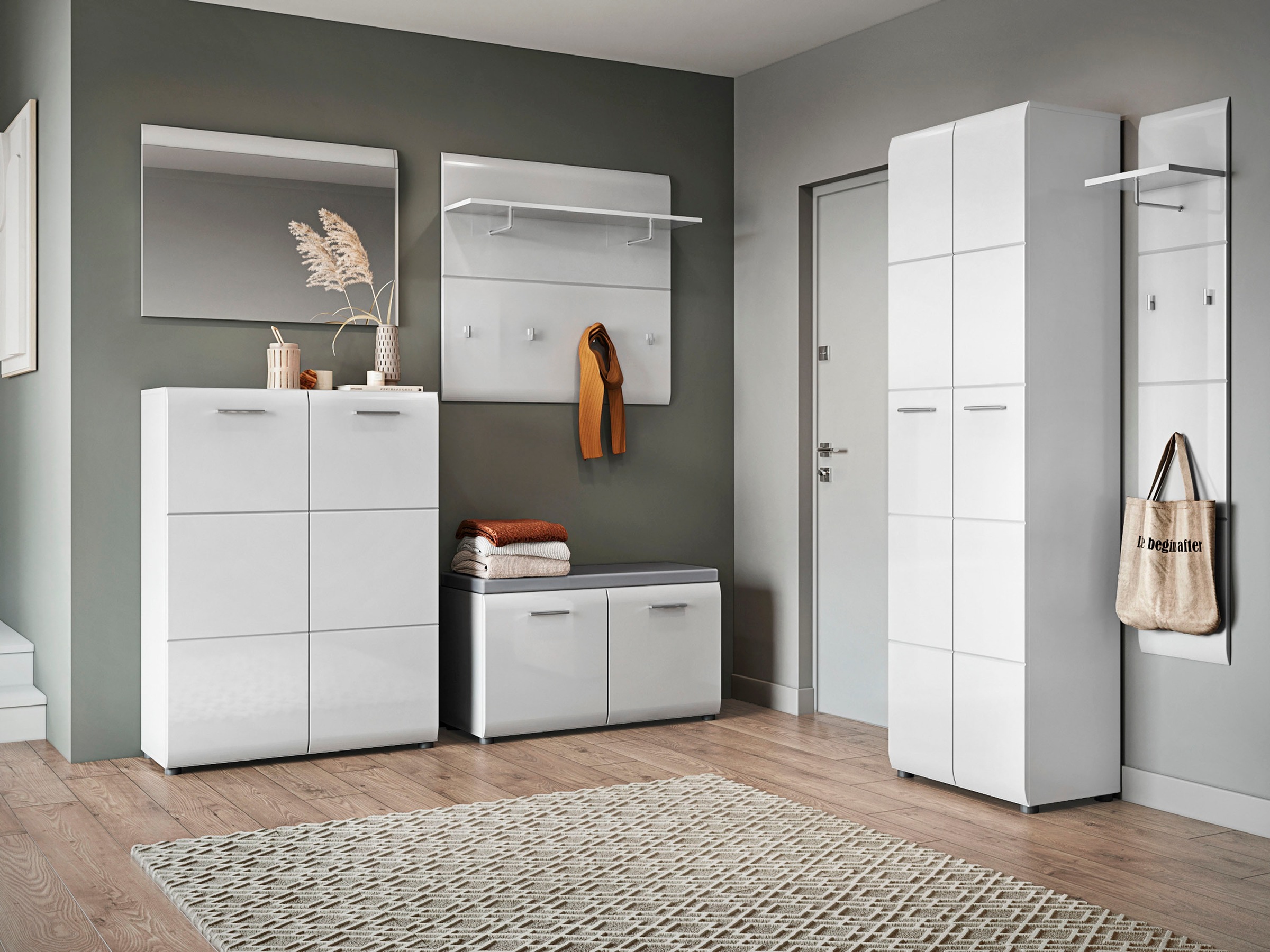 LIVING CHARM Garderobenpaneel »Merano«, Breite ca. 96 cm