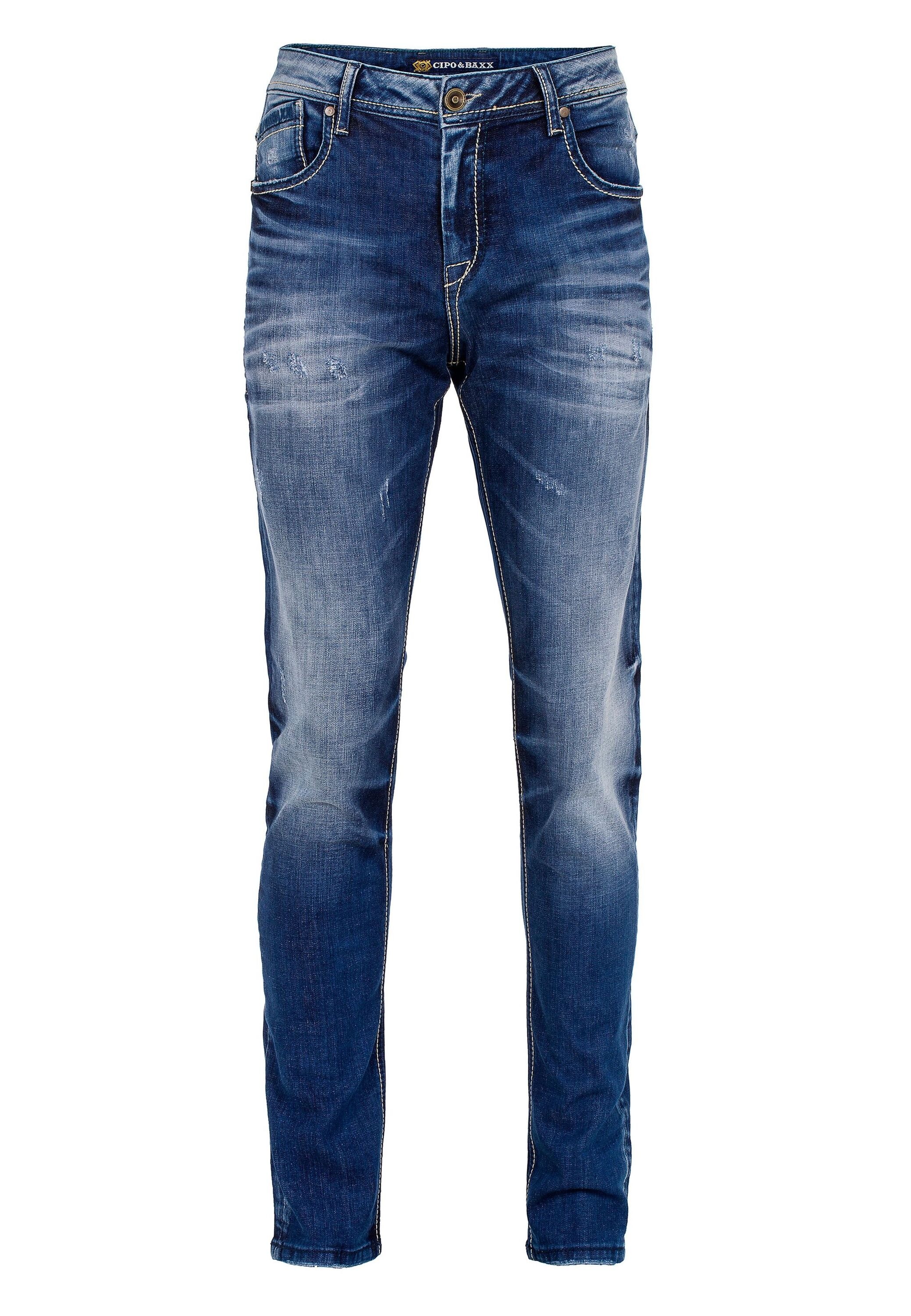 Cipo & Baxx Regular-fit-Jeans »Jeans«, in legerem Regular Fit-Schnitt, CD544
