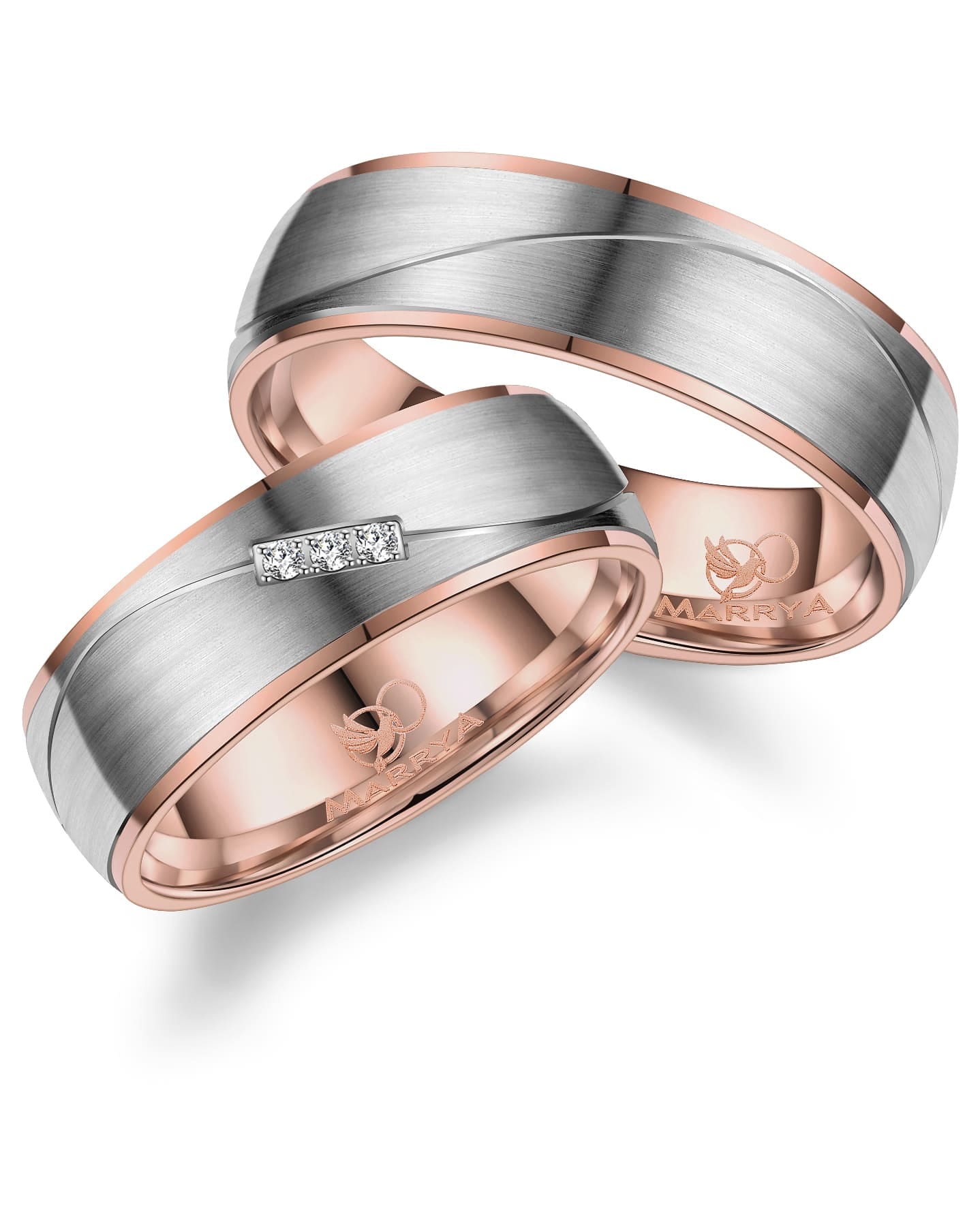 Marrya Partnerring »Titan Ringe Trauringe Eheringe Partnerringe«