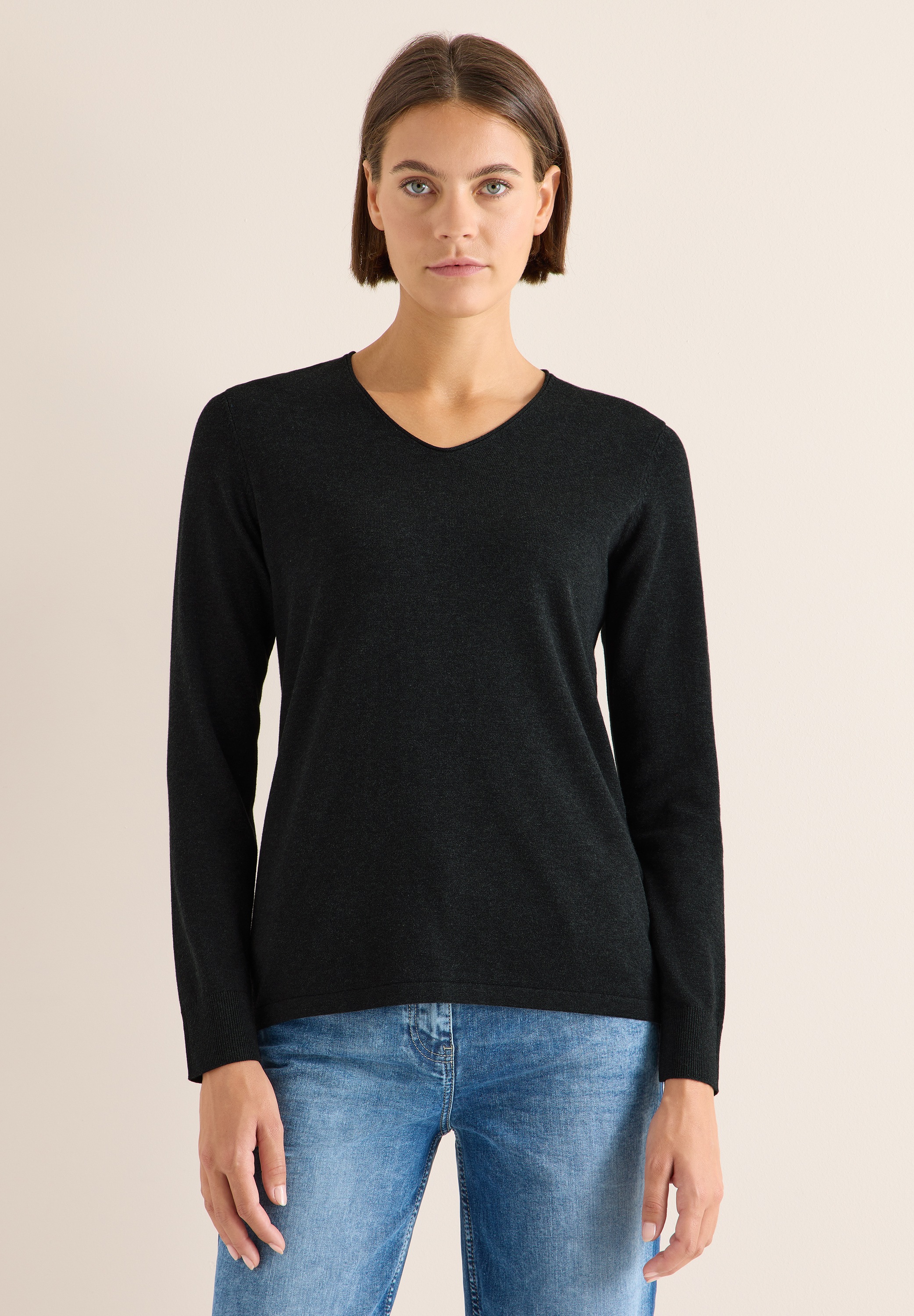 Cecil Strickpullover im soften Baumwoll-Mix günstig online kaufen