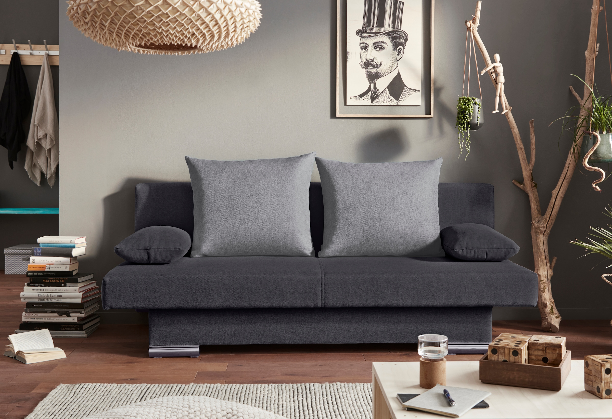 COLLECTION AB Schlafsofa »Polly«, inklusive Bettkasten