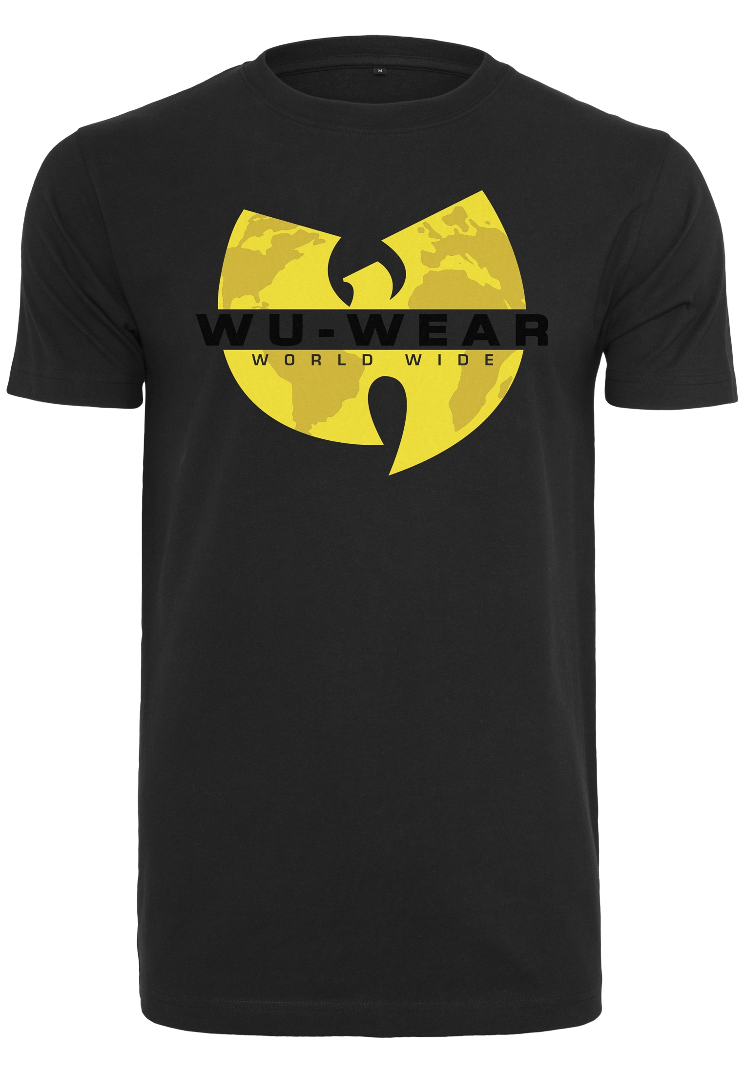 MisterTee Kurzarmshirt "MisterTee Herren Wu Wear Logo Tee" 1 Stk. tlg. günstig online kaufen