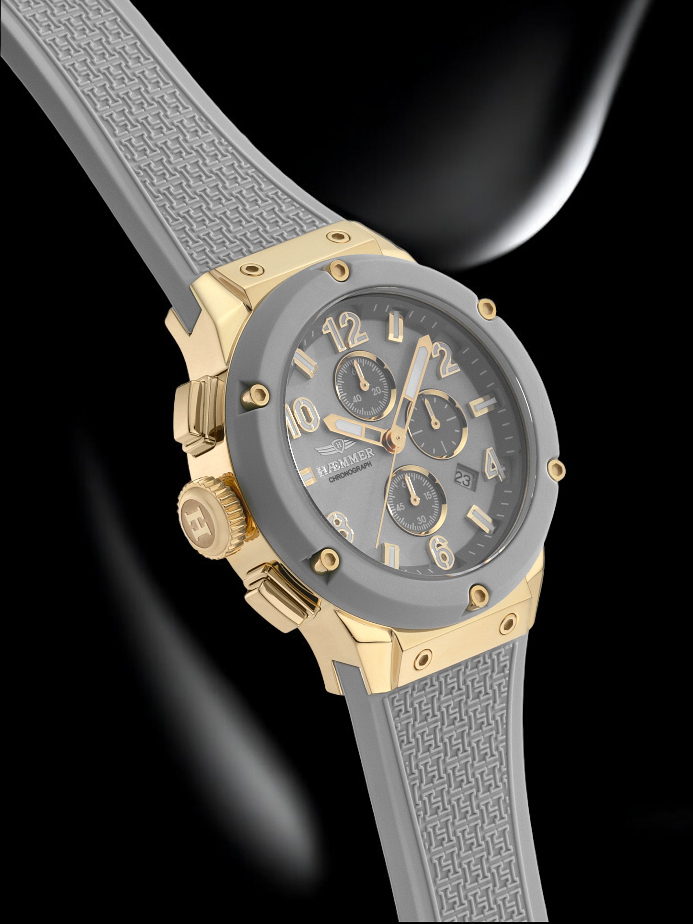 HAEMMER GERMANY Chronograph »WAVE MASTER«, Quarzuhr, Armbanduhr, Damenuhr, Herrenuhr, Made in Germany