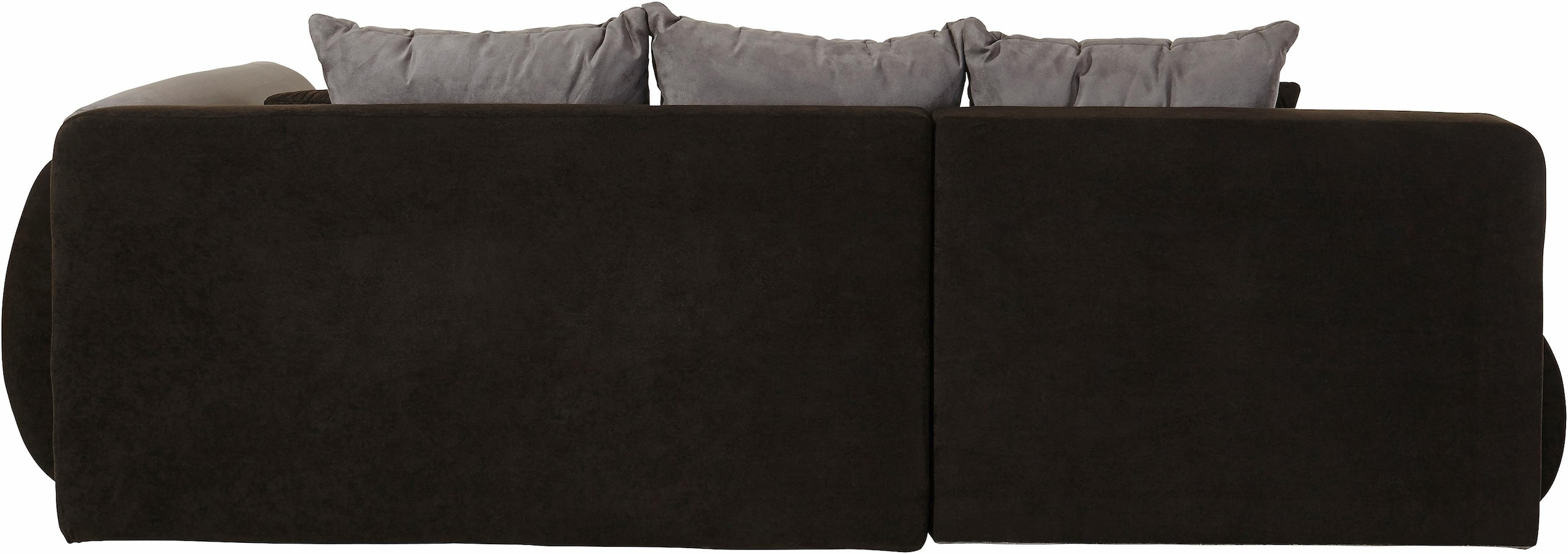 INOSIGN Ecksofa »Imola modern und elegant, bequem, aktuelle Steppung im Sitz, L-Form«, inkl. Bettfunktion und Bettkasten