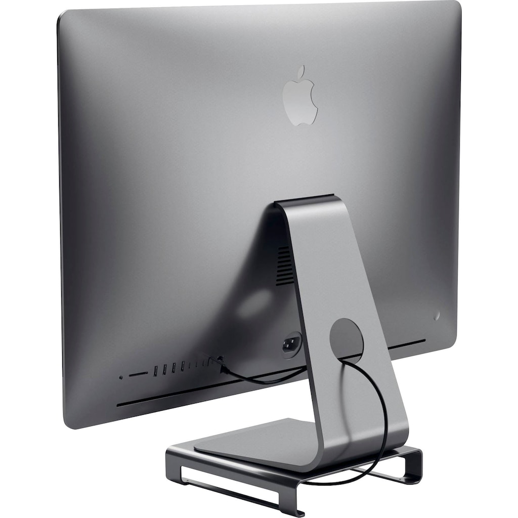 Satechi Halterung »Type-C Aluminum Monitor Stand Hub für iMac«, (1 St.)