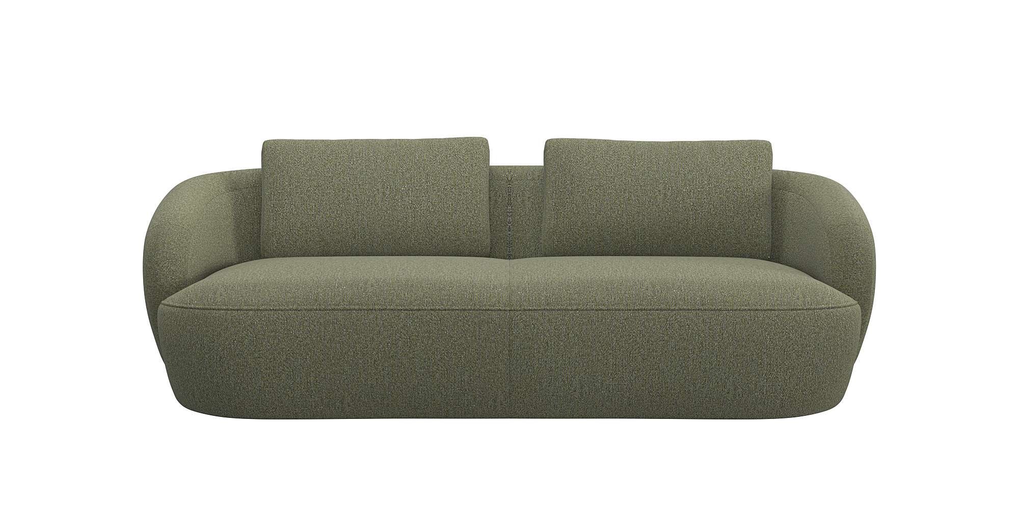 FLEXLUX 3-Sitzer "Torino, rund und bequem, Couch, Dreisitzer", Modernes, or günstig online kaufen