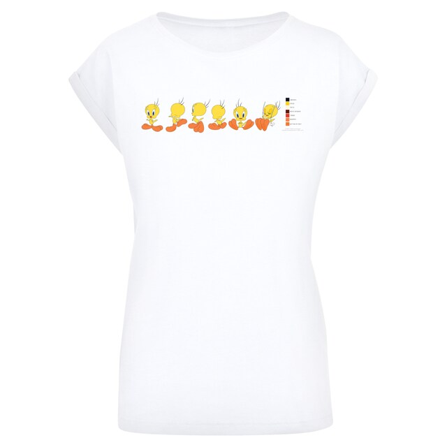 F4NT4STIC T-Shirt »Looney Tunes Tweety Pie Colour Code«, Print für  bestellen | BAUR