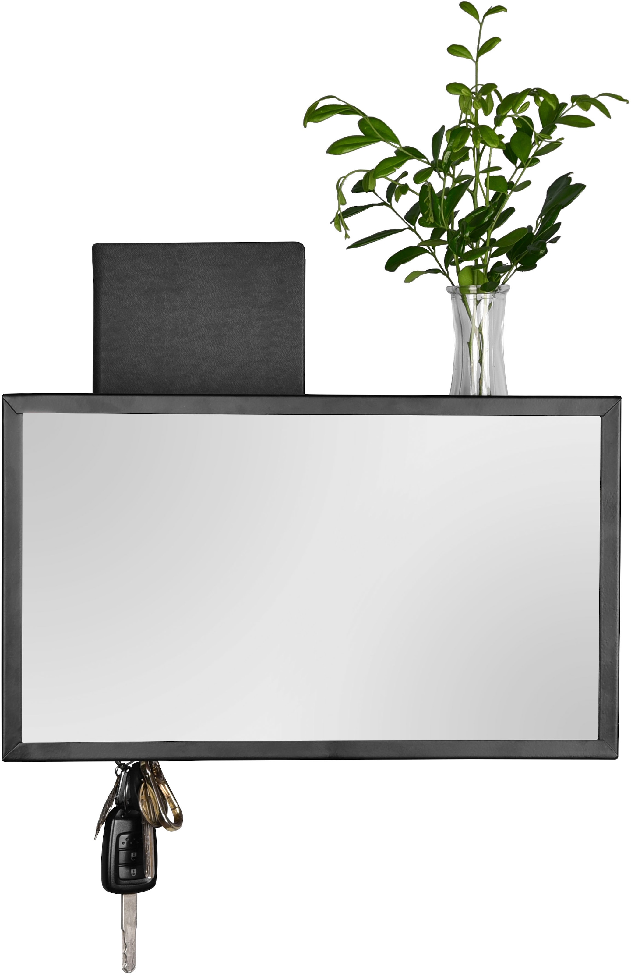 MIRRORS AND MORE Wandgarderobe "Mimi" 1 tlg. mit Ablagefach und Spiegel günstig online kaufen