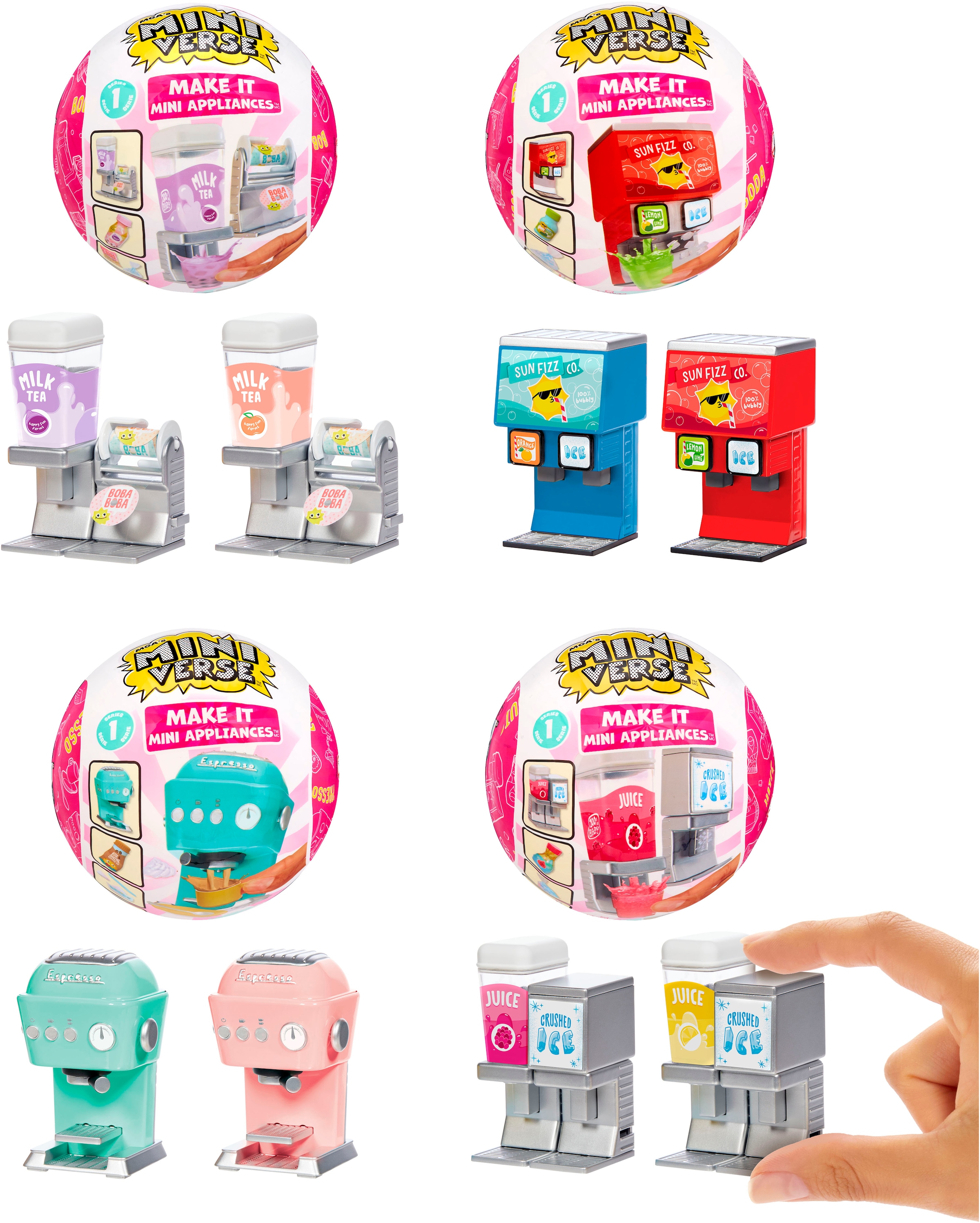 MGA ENTERTAINMENT Kinder-Haushaltsset »MGA's Miniverse - Make It Mini Appliances«, sortierte Lieferung