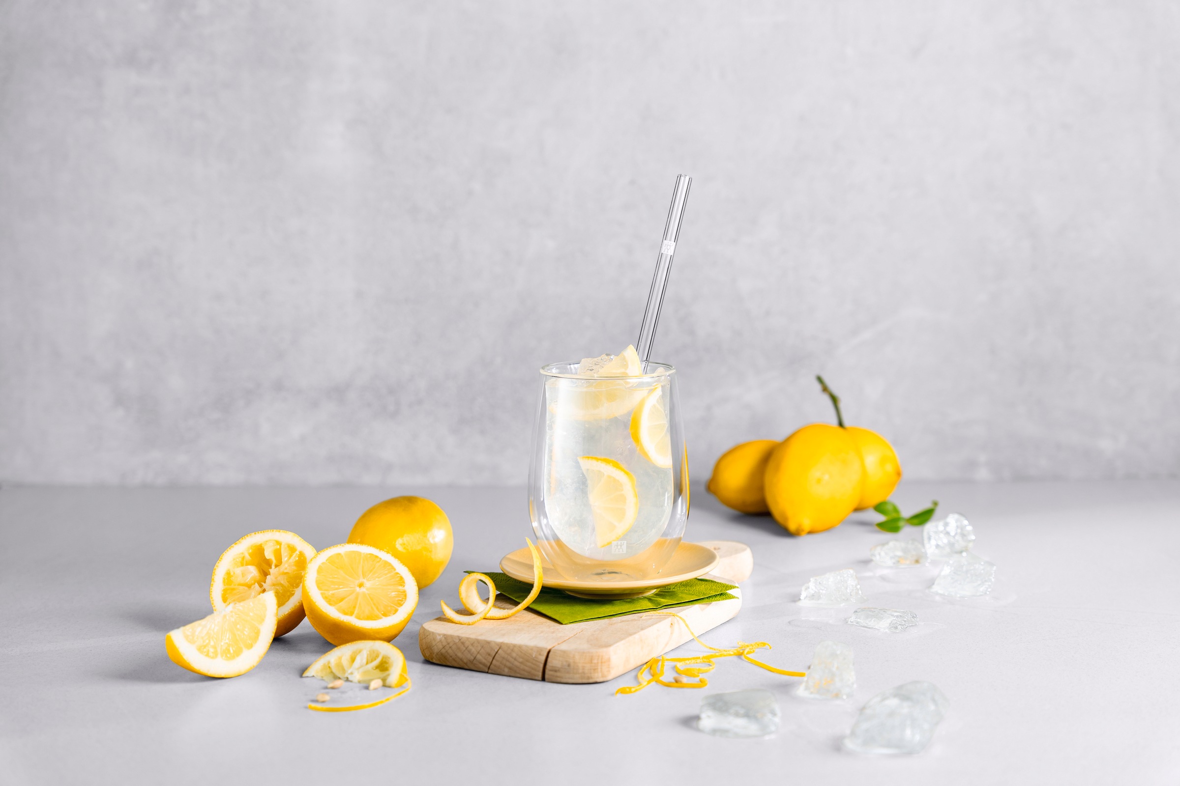 Zwilling Longdrinkglas »Sorrento Bar«, (Set, 2 tlg.), Doppelwandig, Borosilikatglas, 2-tlg., je 350 ml