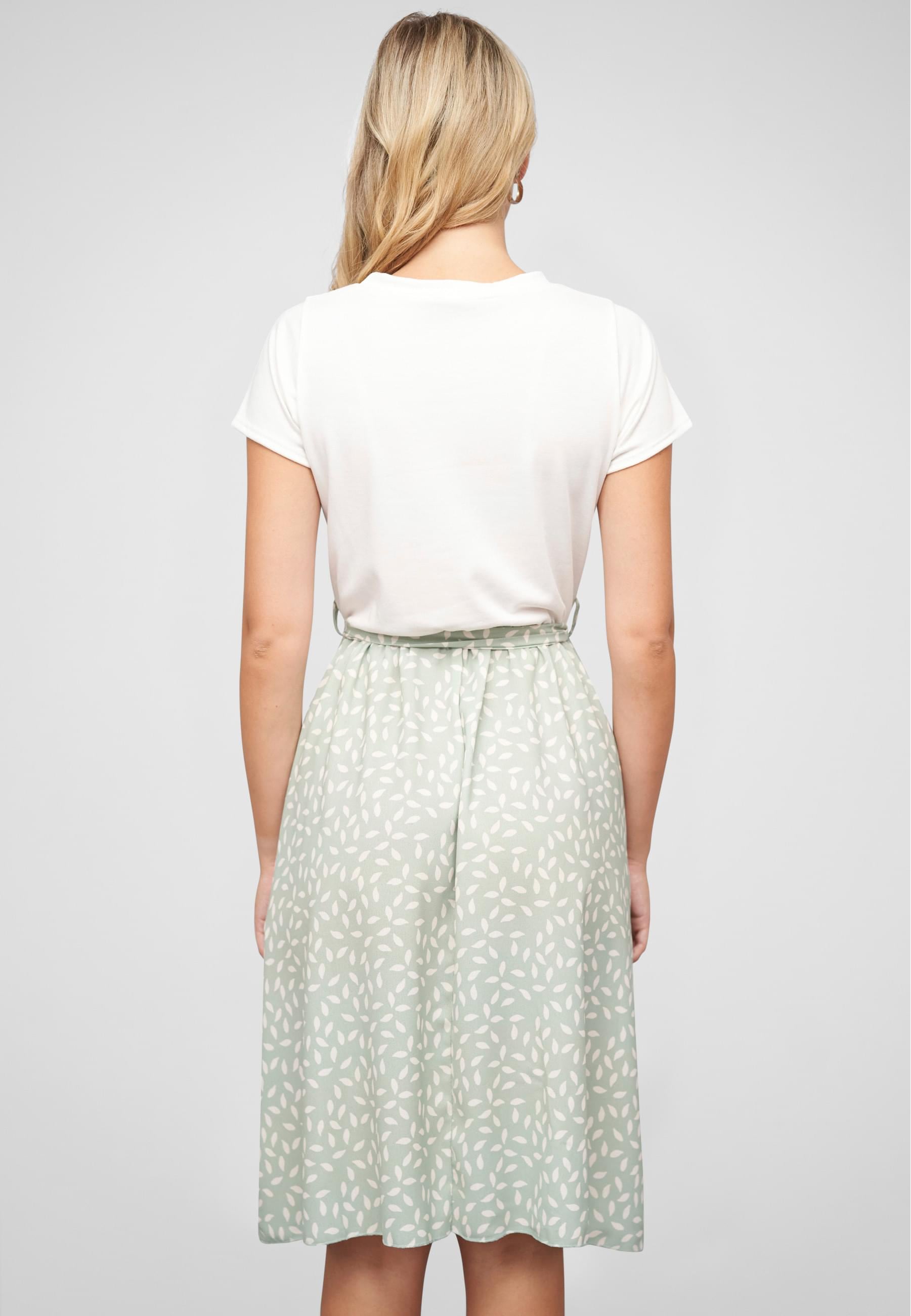 CLOUD 5IVE Shirtkleid »CLOUD 5IVE Kleid 2-Pockets und Bindegürtel« 1 Stk. tlg.