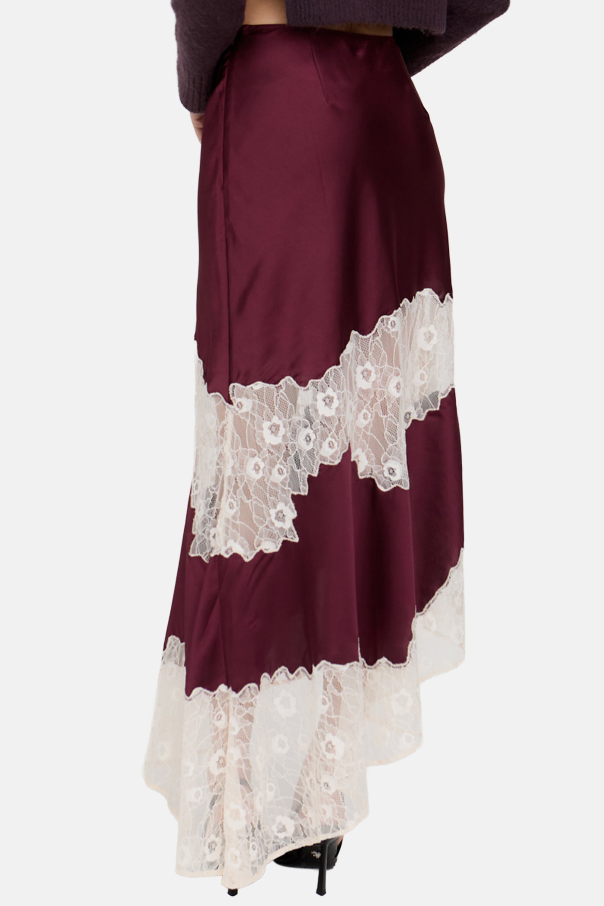 Lily and Lionel Midirock »Elenor Lace Insert Midi Skirt Damen«