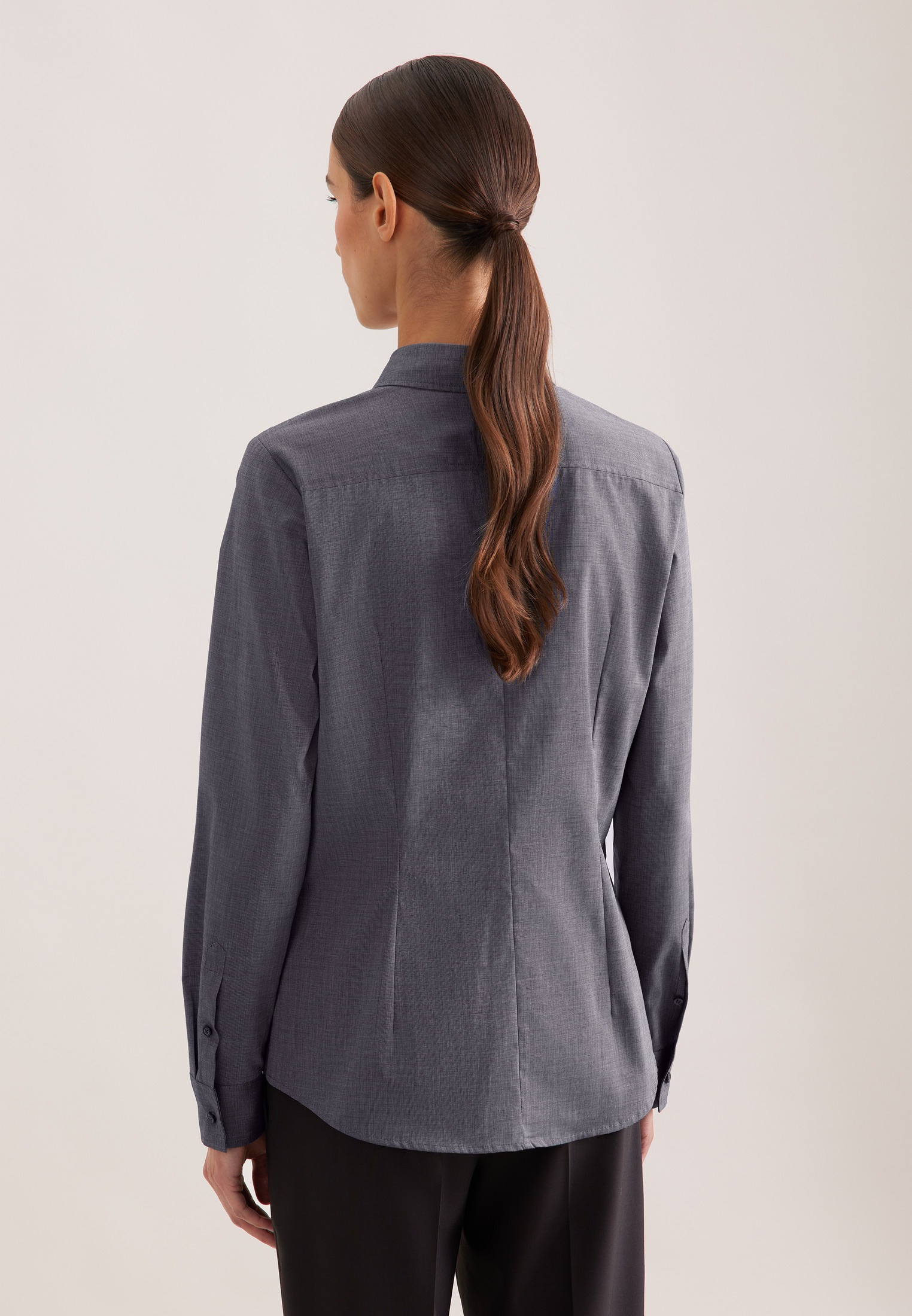 seidensticker Hemdbluse 1/1 Kragen Uni günstig online kaufen