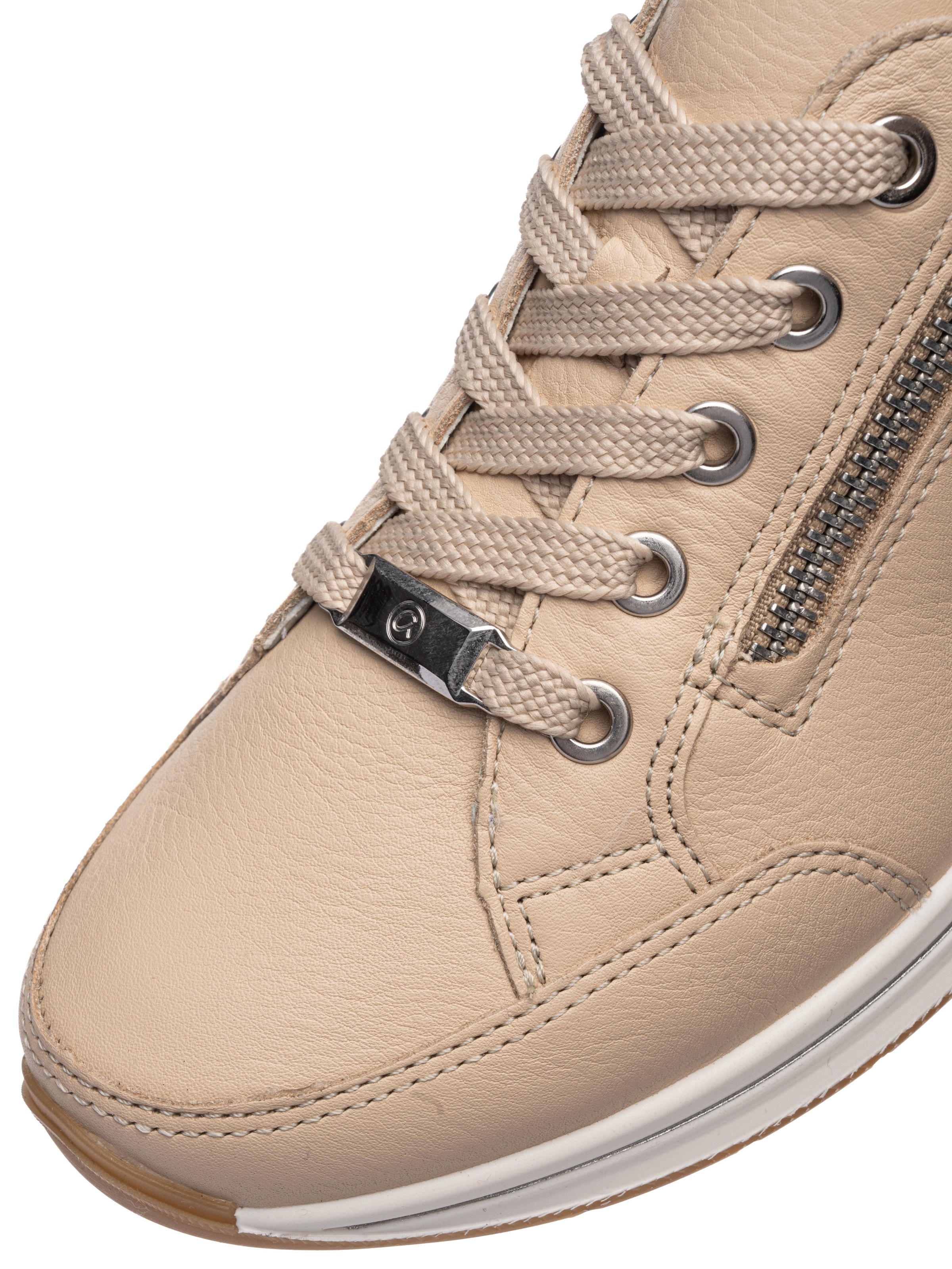 ARA Osaka Women Wedge Sneaker Light Beige 39 2