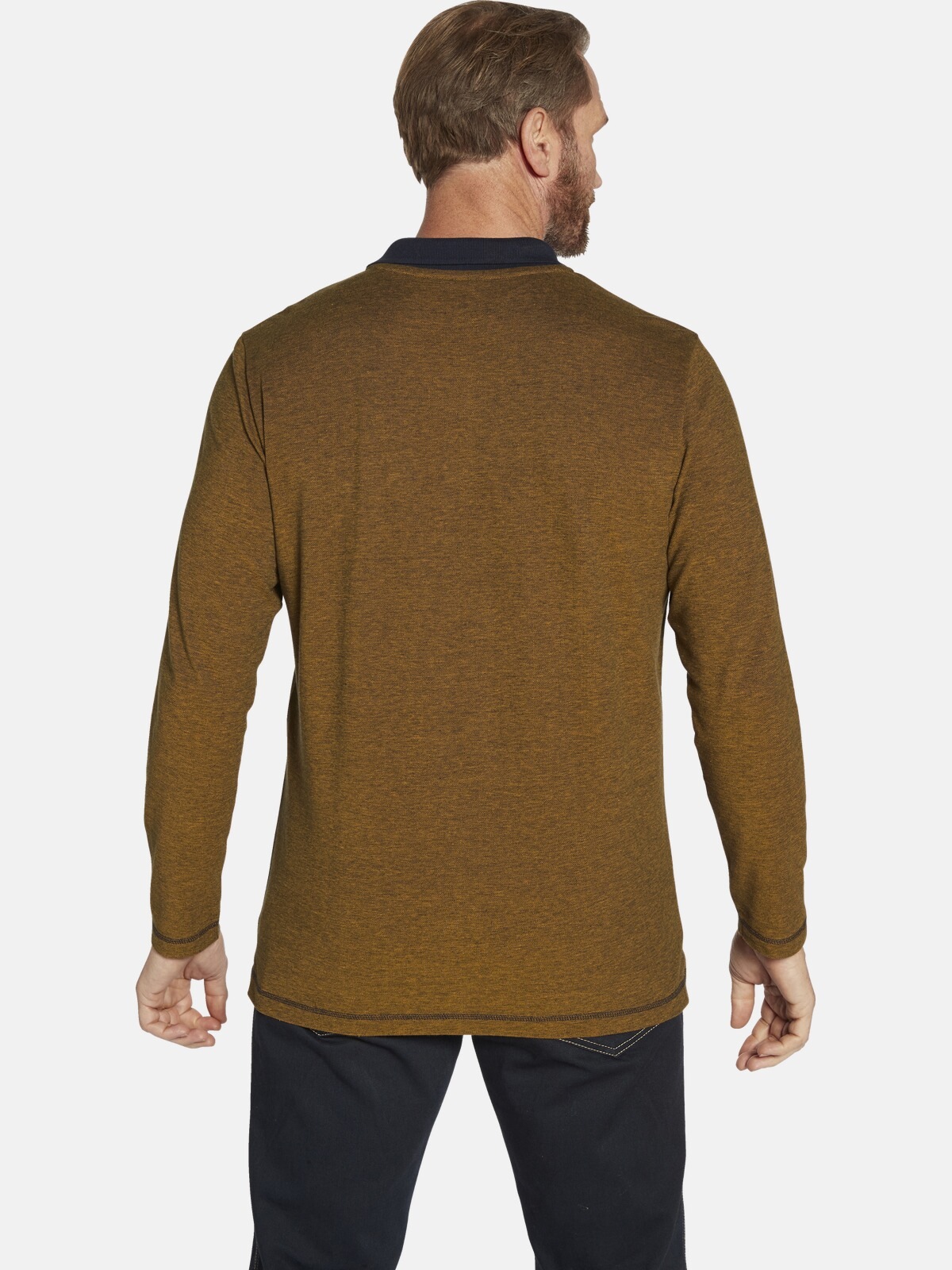 Jan Vanderstorm Langarm-Poloshirt »Langarm-Poloshirt JUHANI«