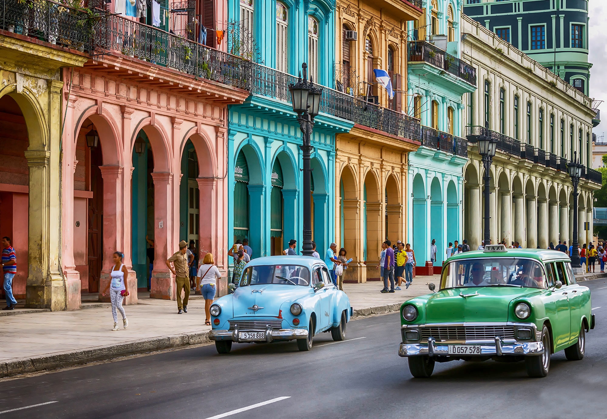 Komar Fototapete "Fototapete", bedruckt, Fototapete - Cuba - Größe 368 x 254 cm