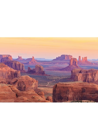 Papermoon Fototapetas »Hunts Mesa Sunrise«