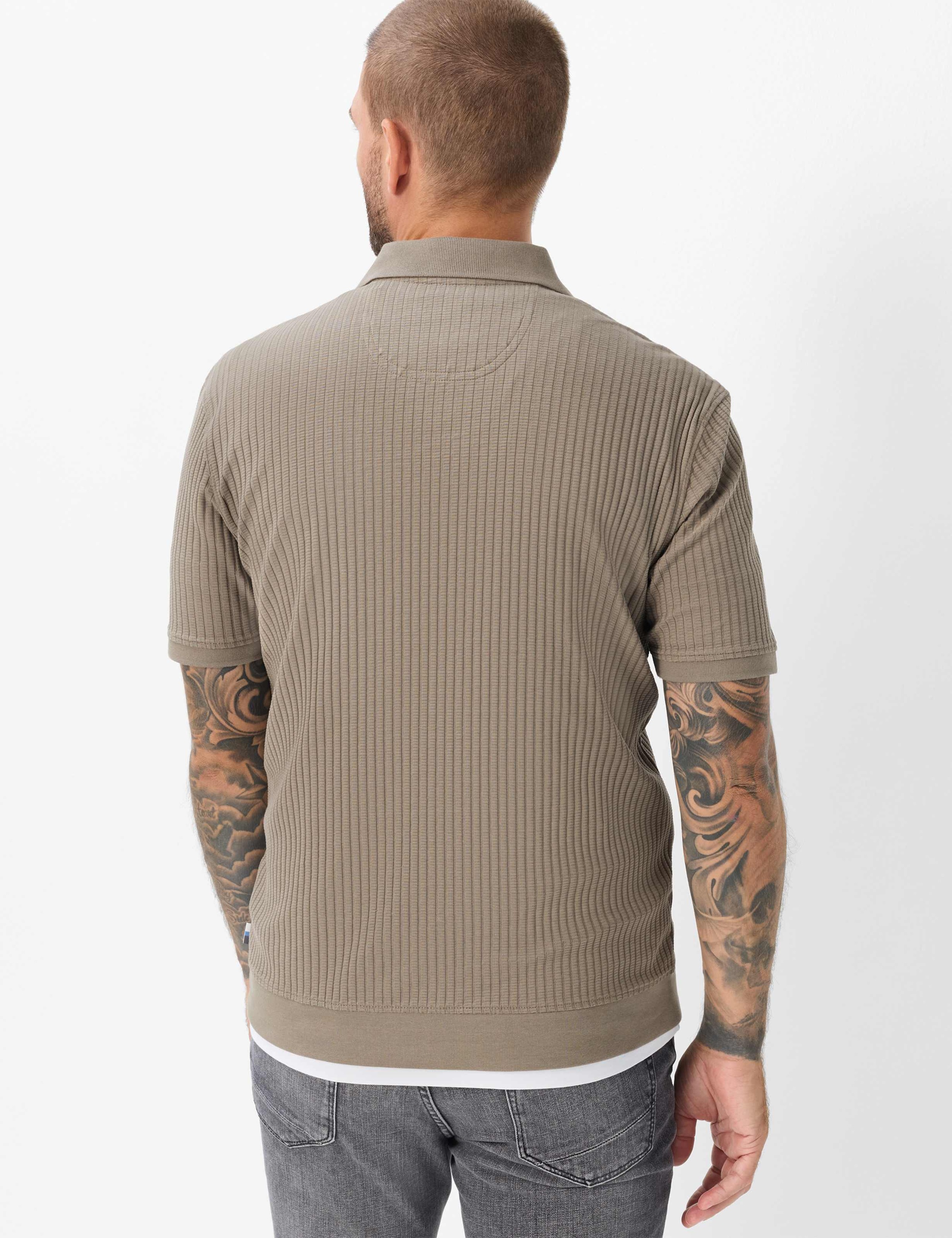 Brax Poloshirt »Style PINO« Knitted Jersey: Poloshirt im Baumwollmix