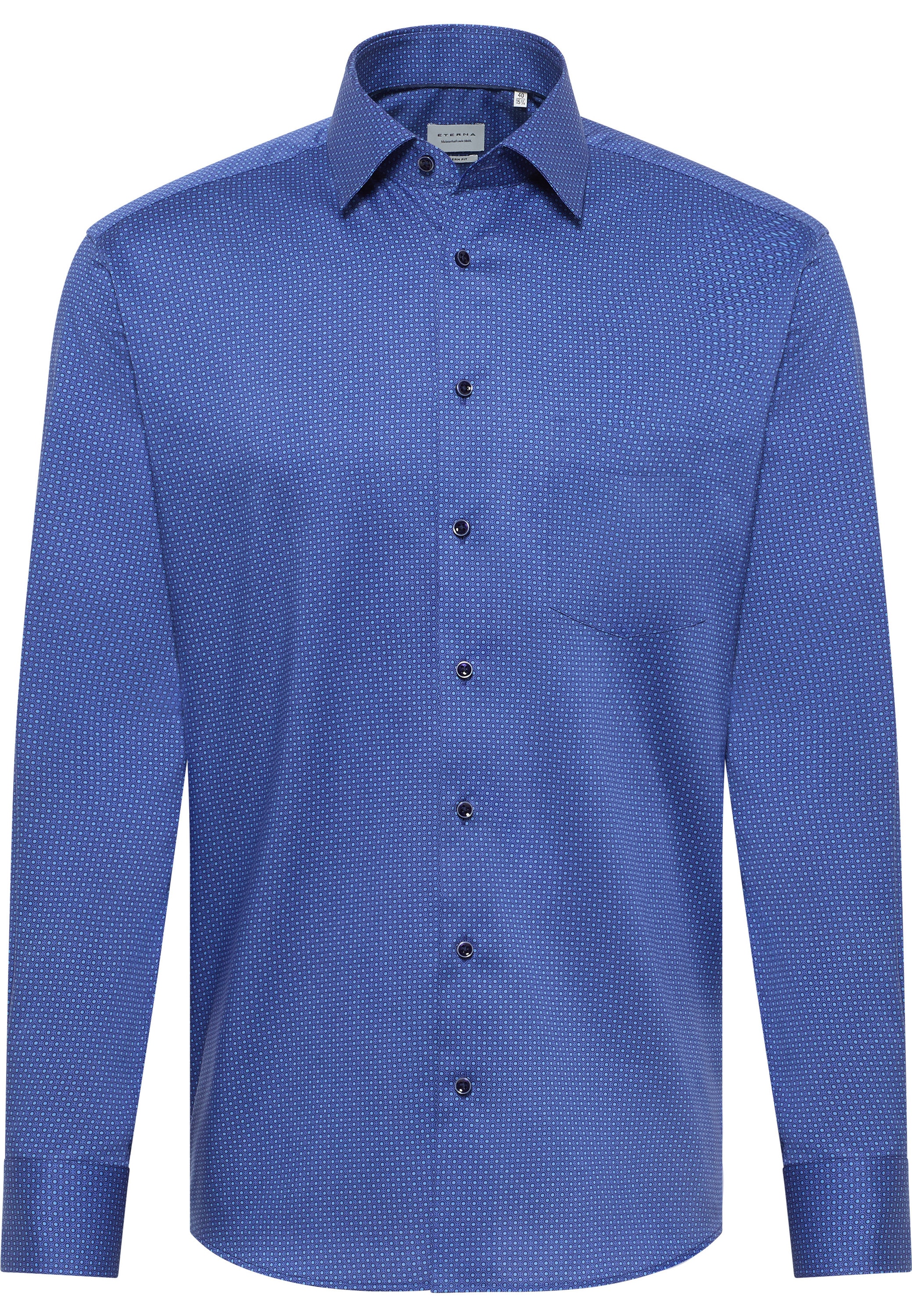 Eterna Langarmhemd »MODERN FIT«, NON IRON (bügelfrei)