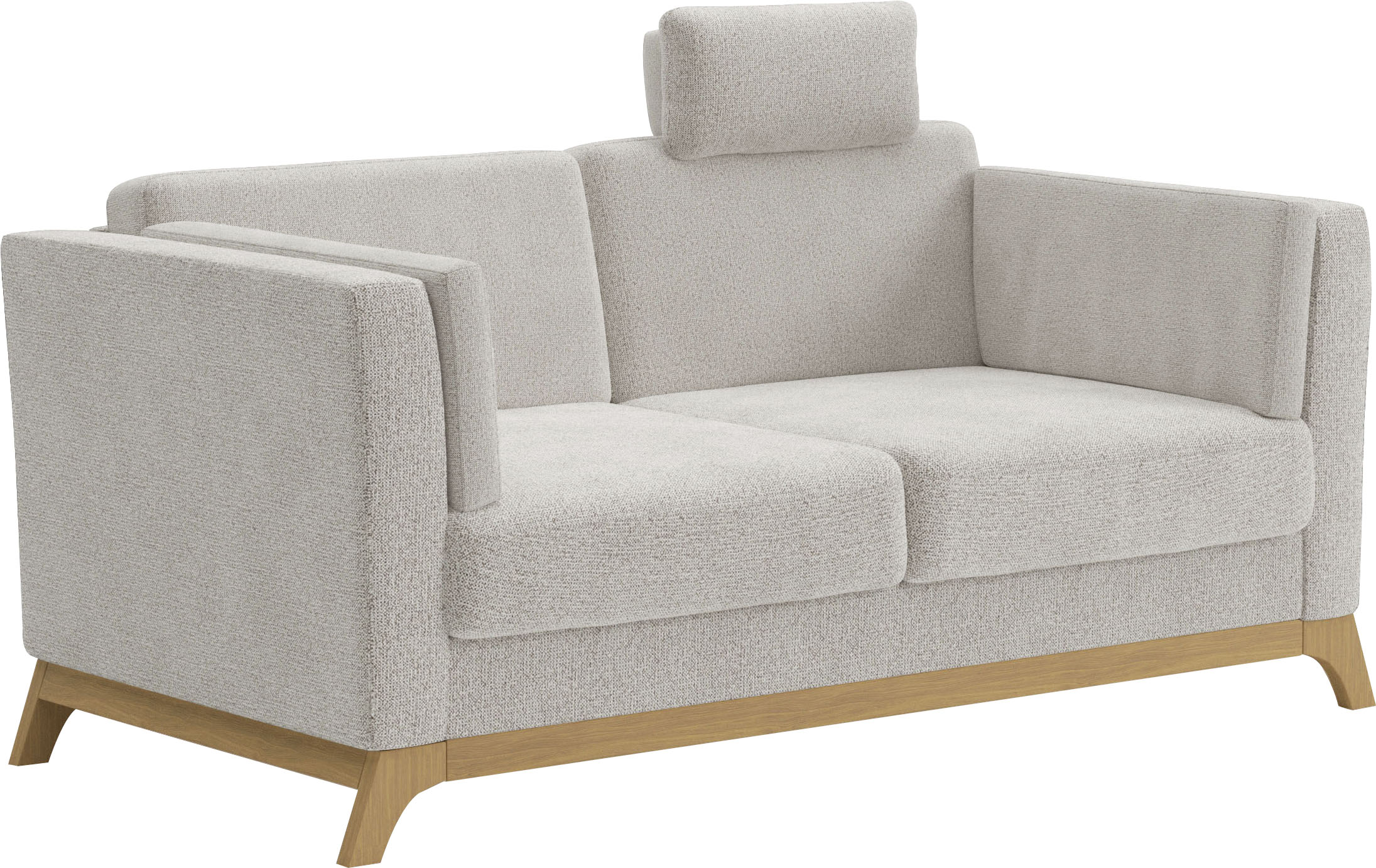 Thumbnail - Home affaire 2,5-Sitzer "Viva" wahlweise mit Holzrahmen aus Eiche