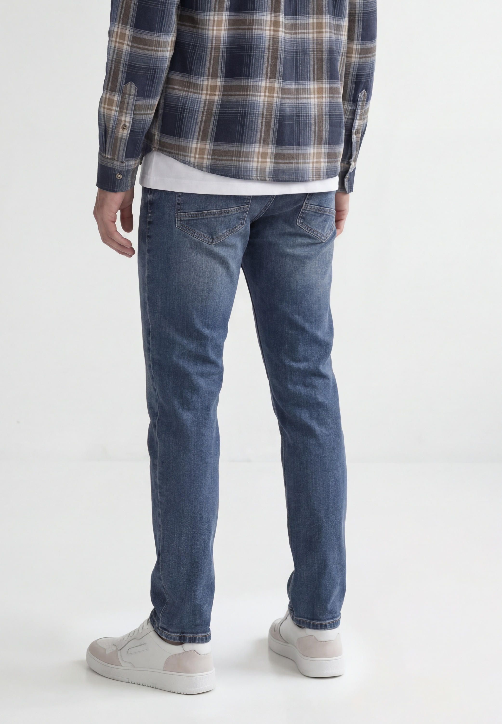 STREET ONE MEN Slim-fit-Jeans Middle Waist