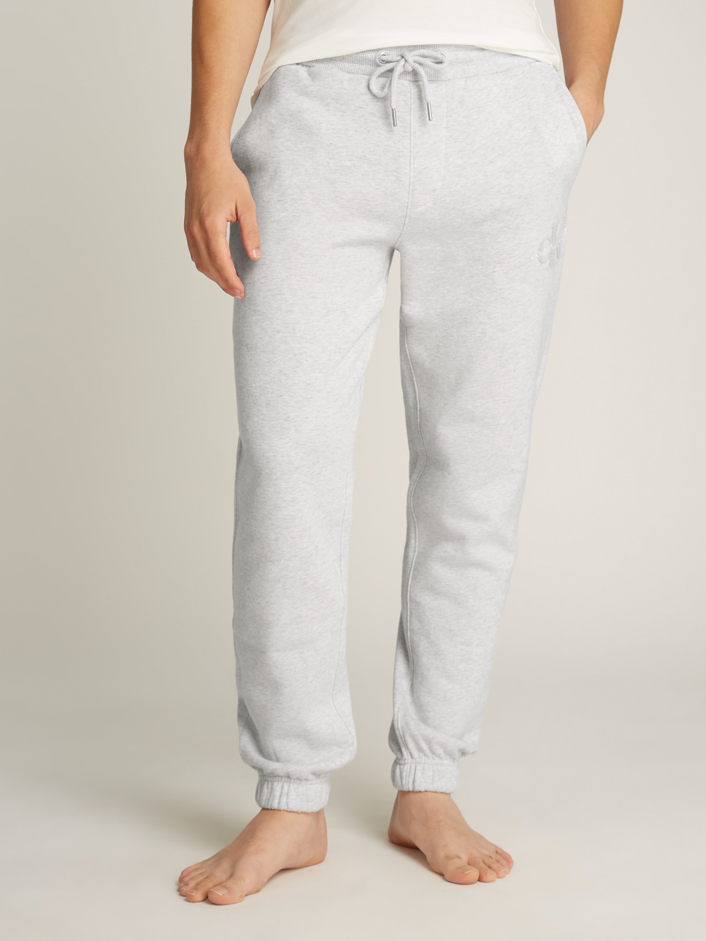 Calvin Klein Jeans Jogginghose "CHENILLE MONOLOGO SWEATPANT", mit Logostickerei