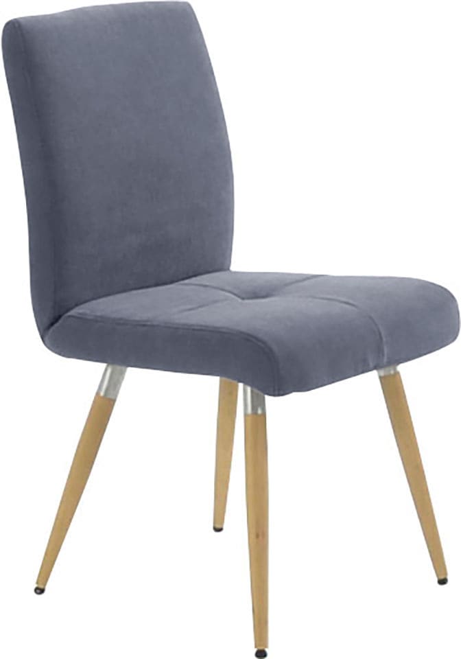 K+W Komfort & Wohnen 4-Fußstuhl "6411" () mit Sitzsteppung, Edelstahlgriff günstig online kaufen